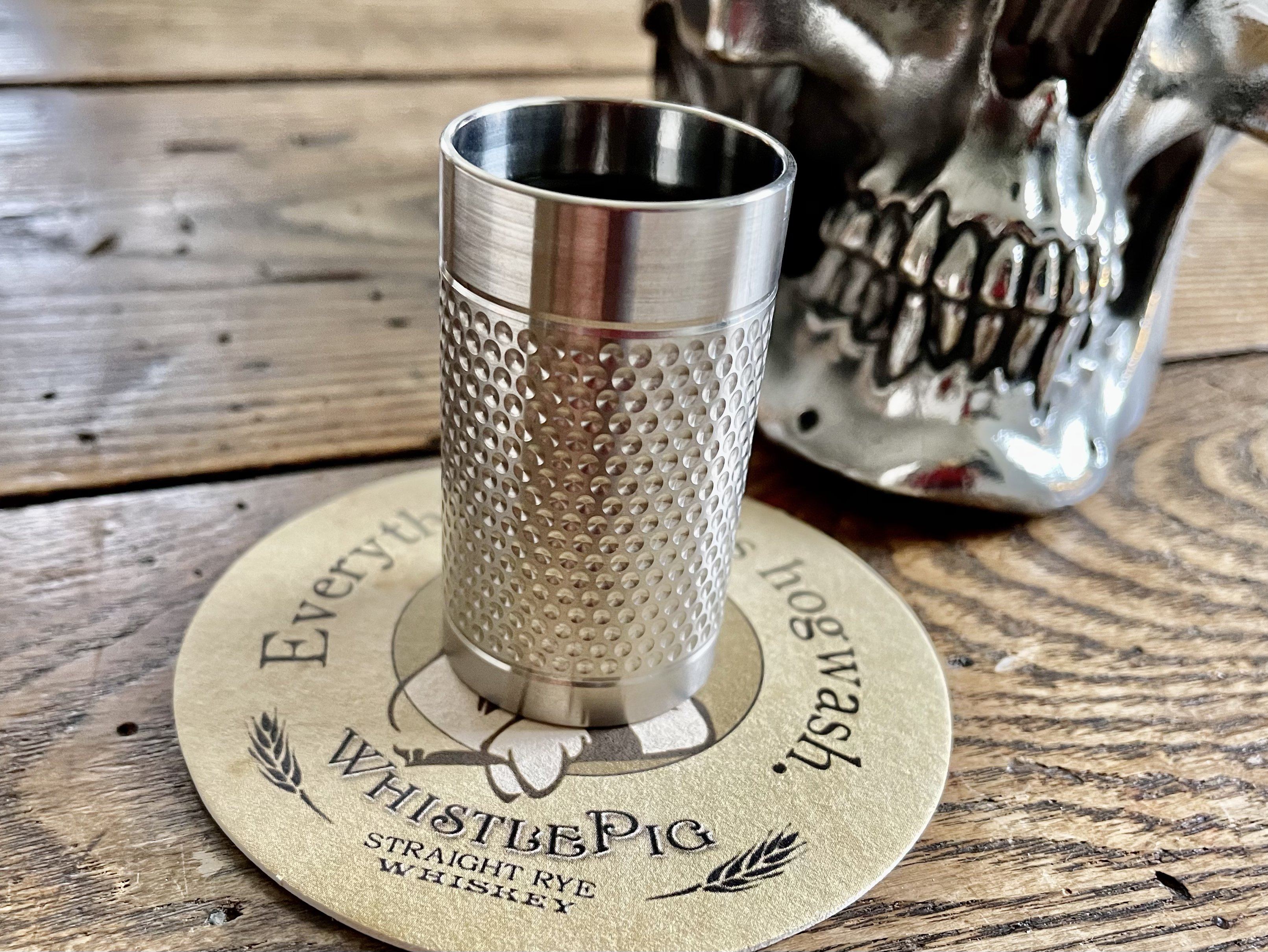 Big Shot - Machined Titanium 2 Oz Glass - Image 4