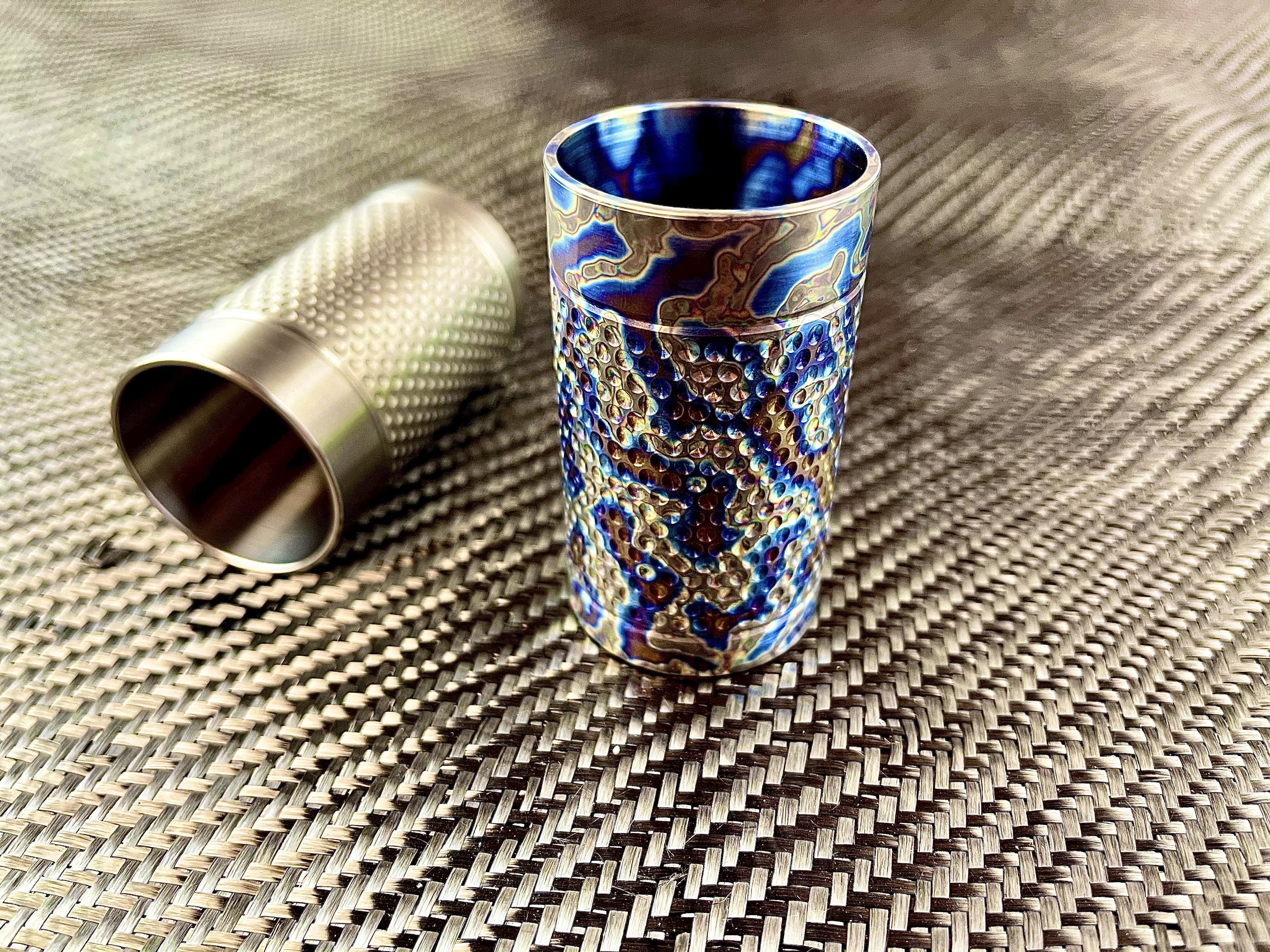 Big Shot - Machined Titanium 2 Oz Glass - Image 9