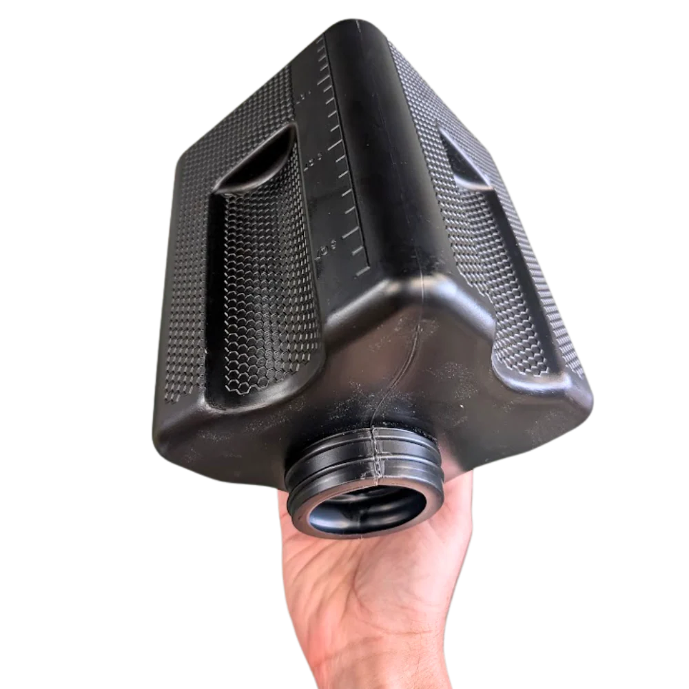 Black Plastic 1 Gallon Feeder Jar - Image 4