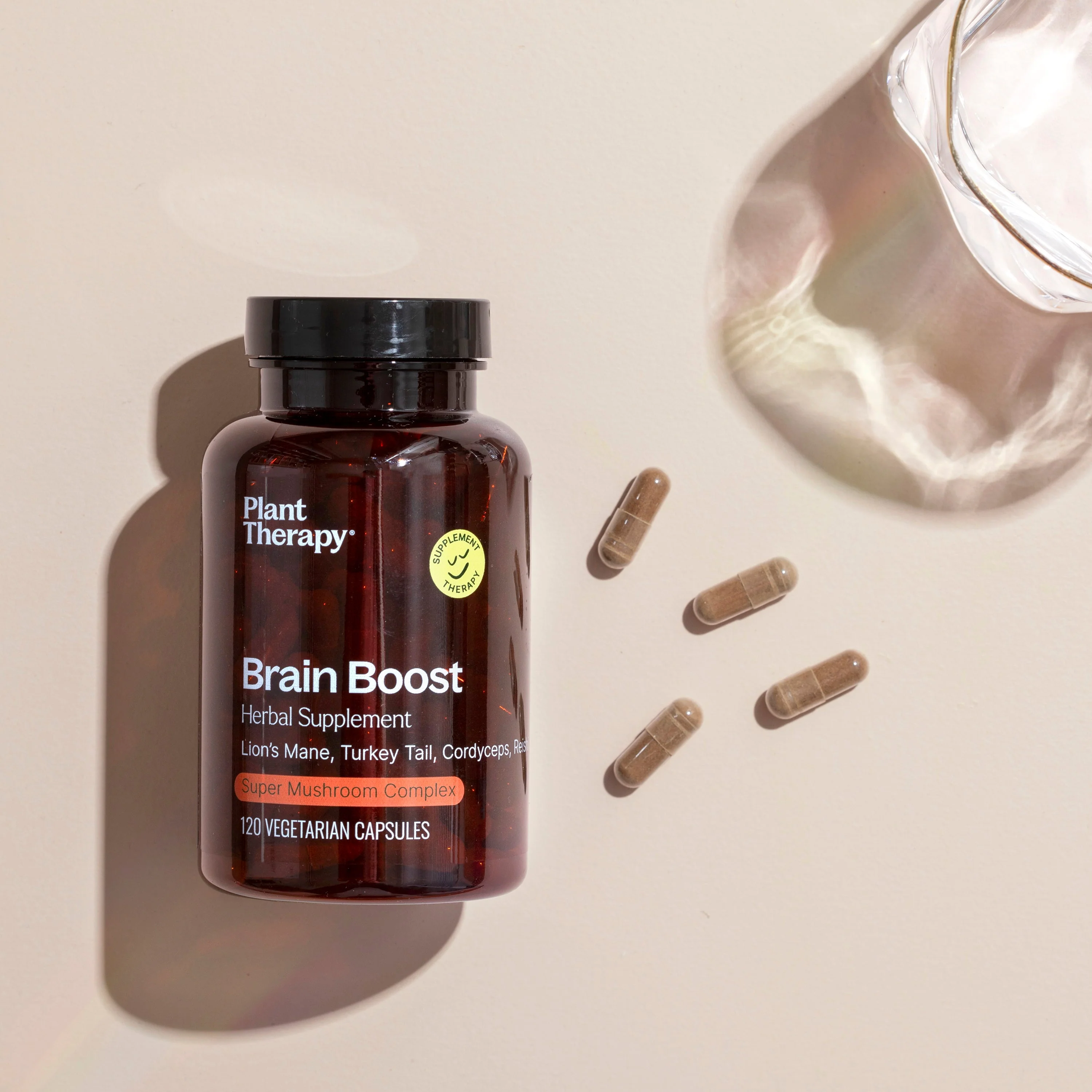 Brain Boost Herbal Supplement - 120 Capsules - Image 6