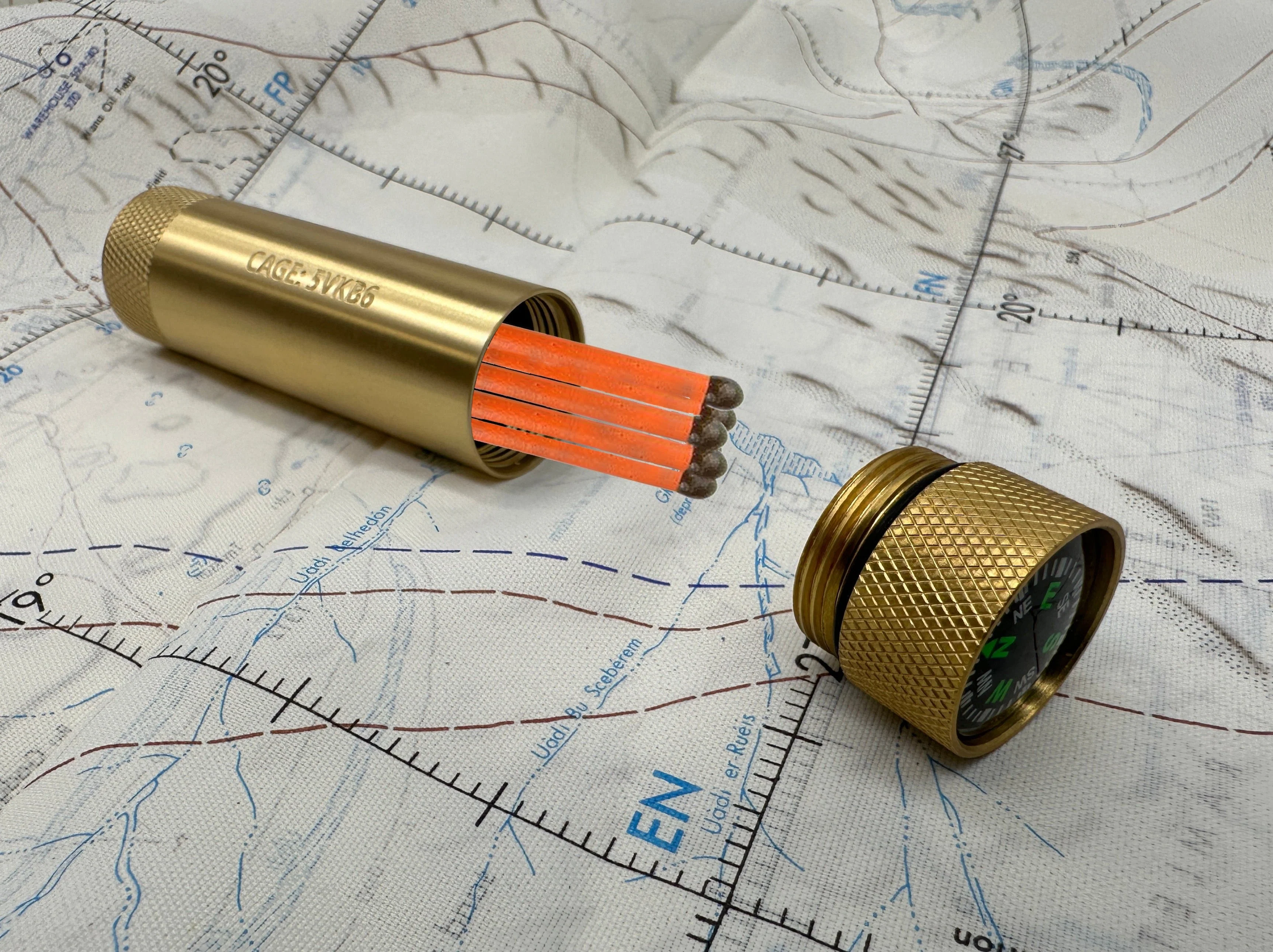 Brass Match / Compass Capsule - Gen 2 - Image 6