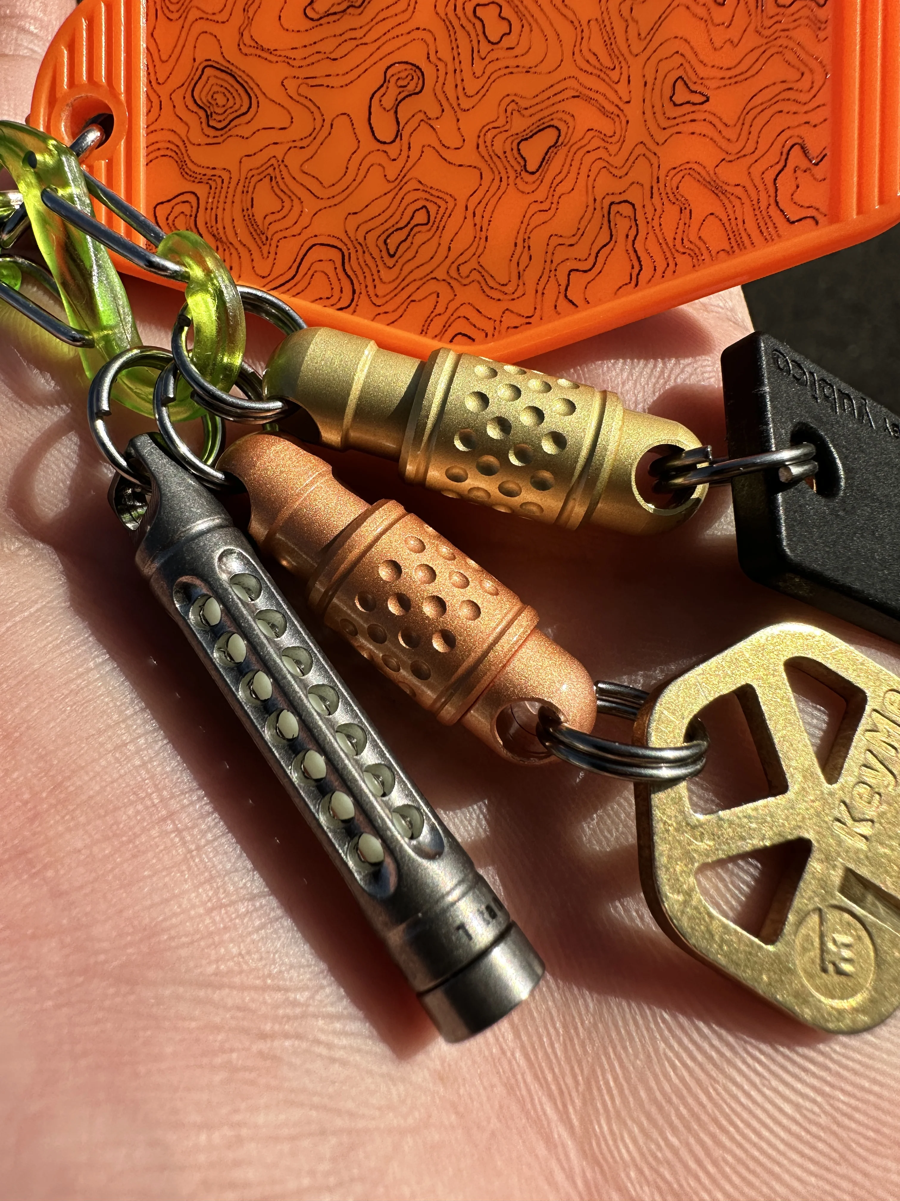 Brass QD Kwik Release Keychain Coupler - Image 3