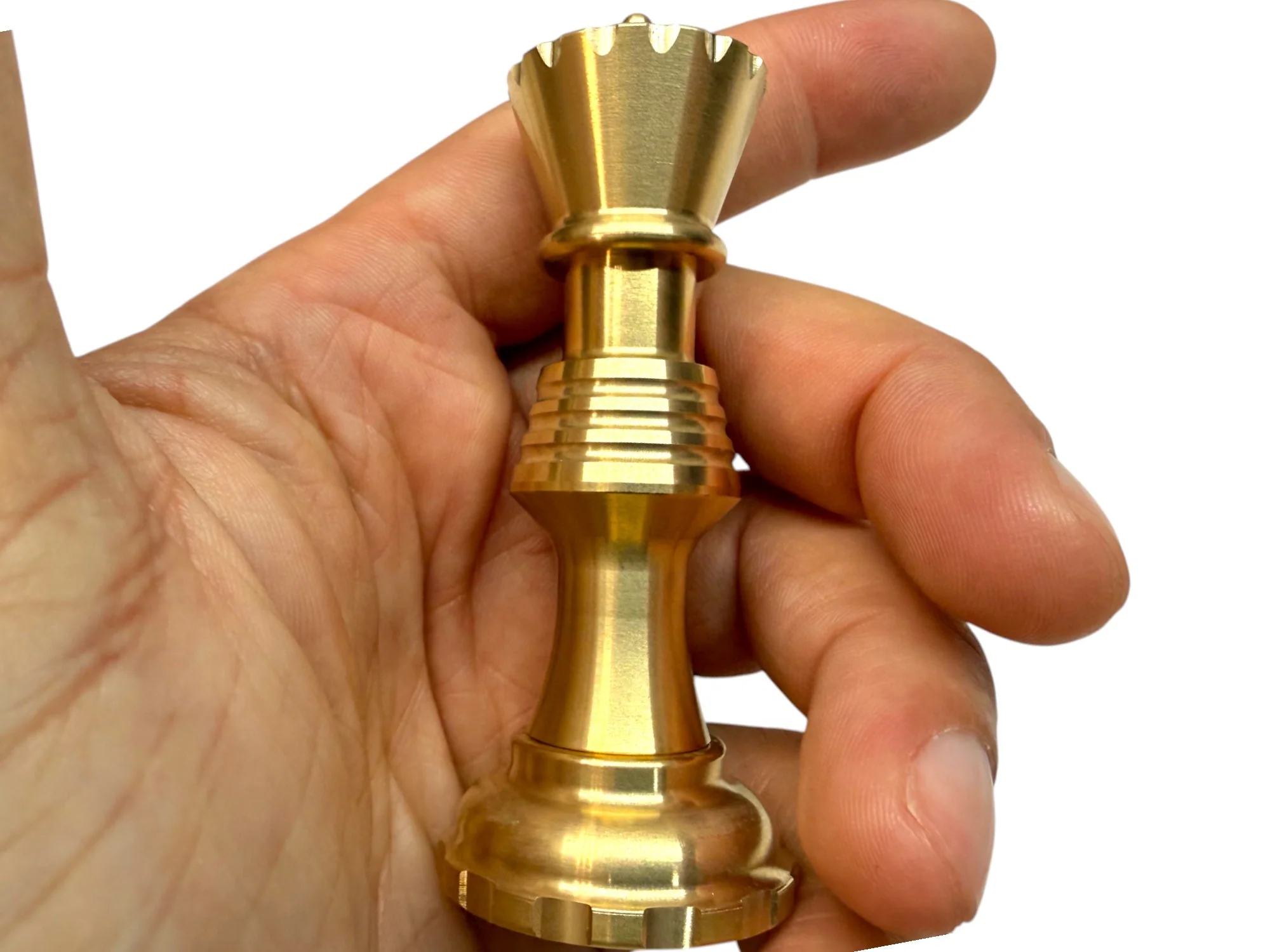 Brass Queen Chess Piece - Secret Capsule - Image 2