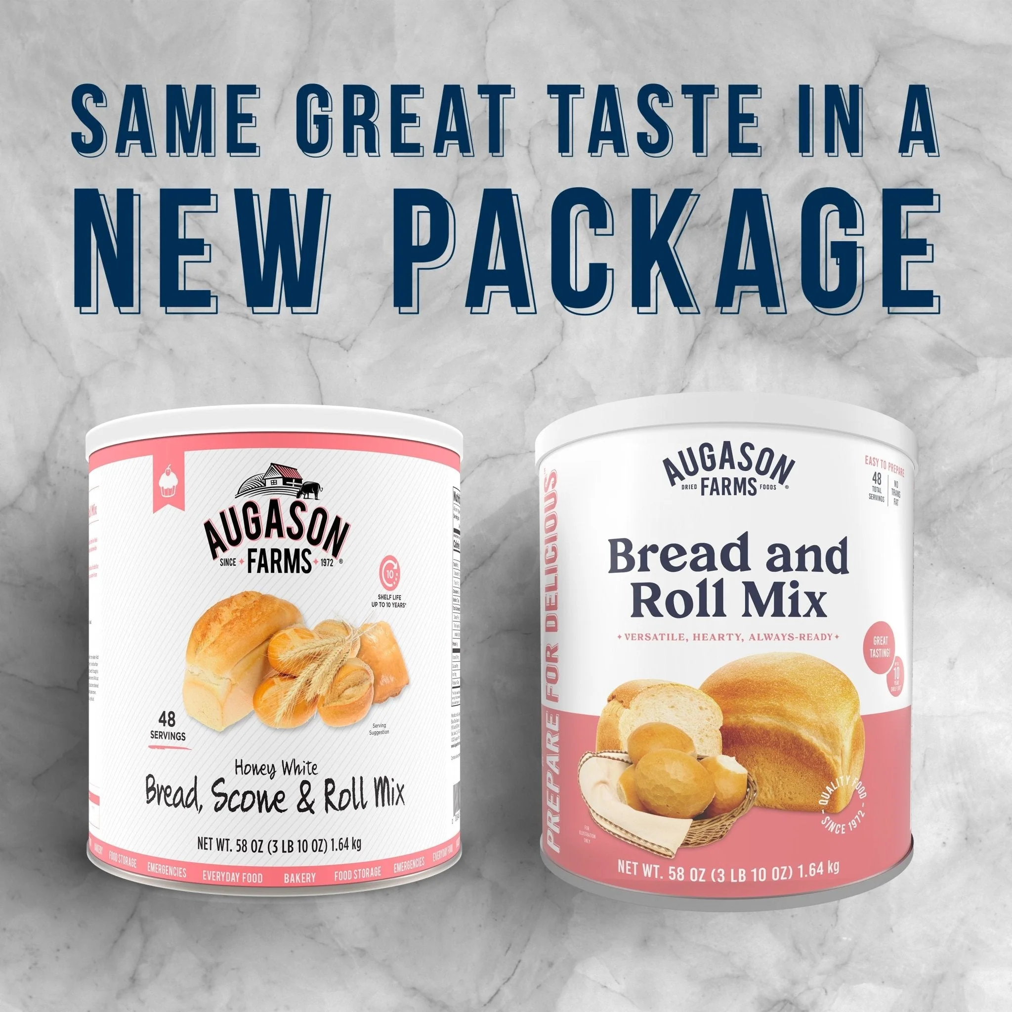 Bread and Roll Mix Can, 48 Servings - Image 3