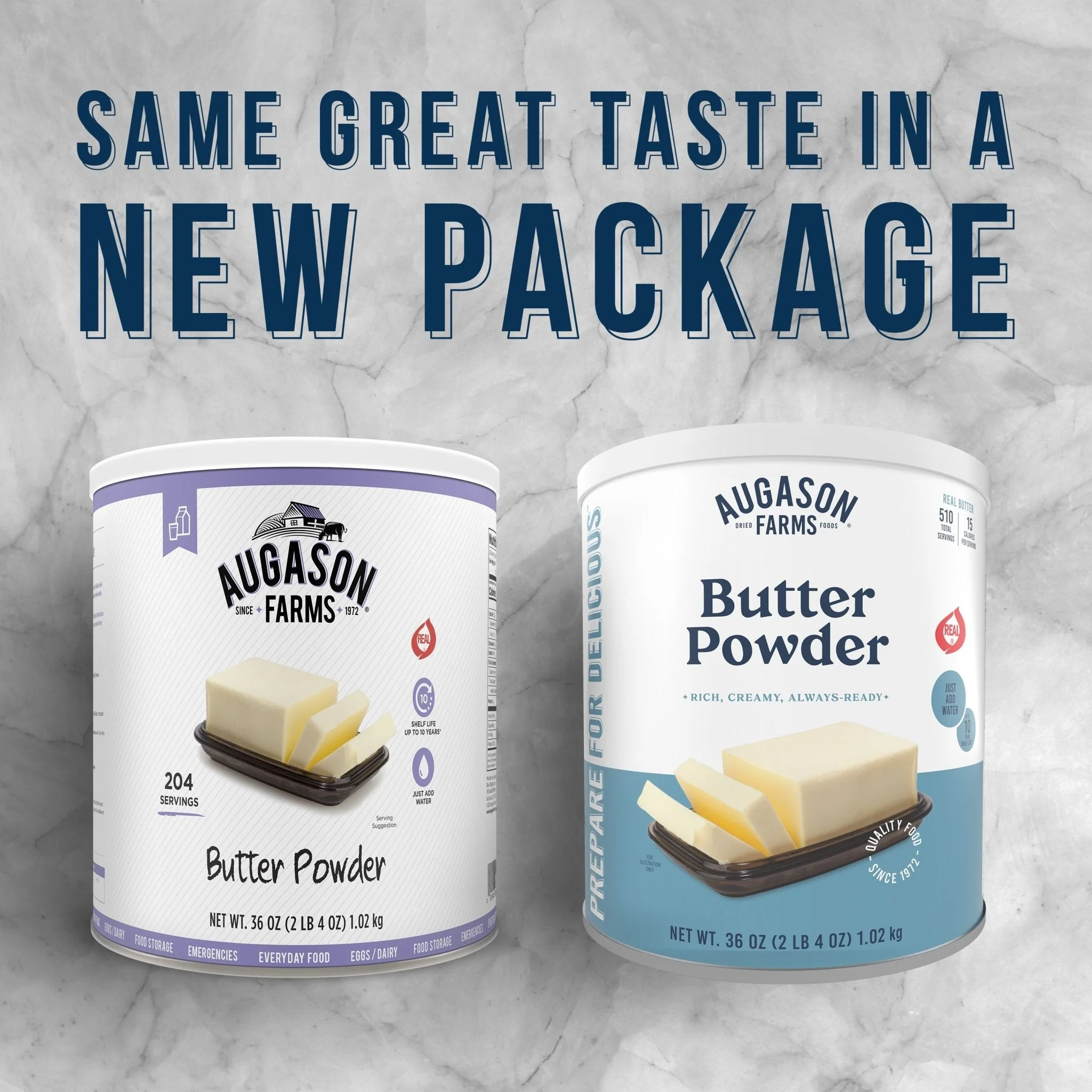 Butter Powder Can, 510 Servings - Image 3