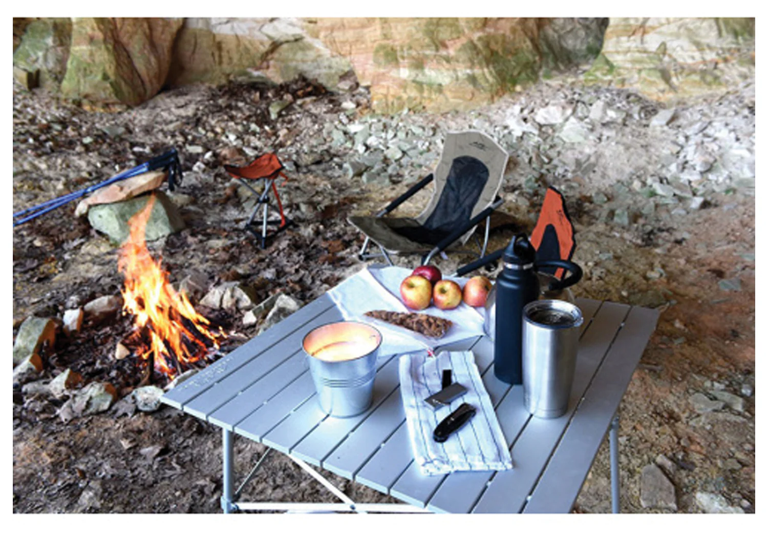 Camp Table Silver - Image 3