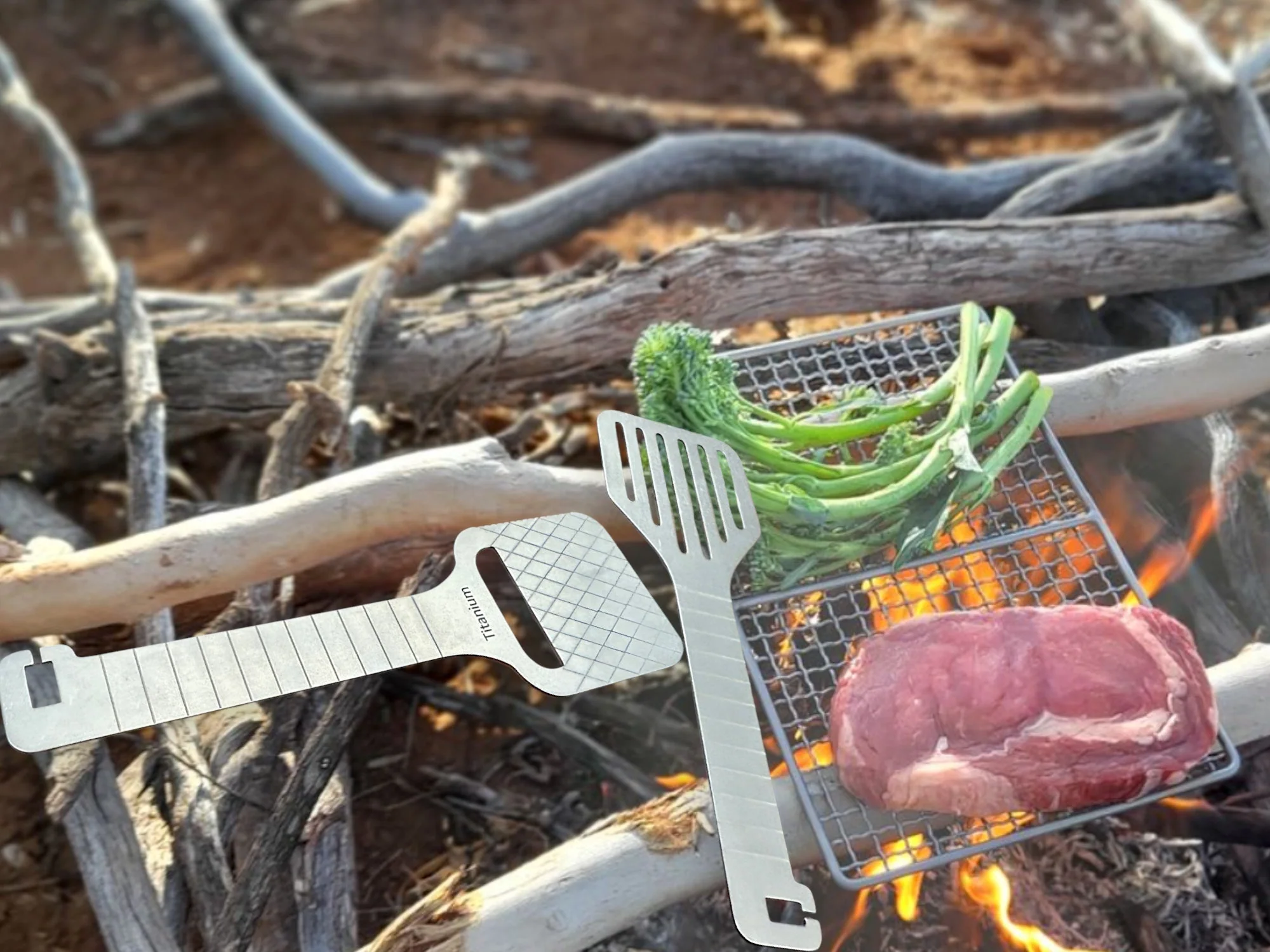 Camping Multipurpose BBQ Tong Set ( New ) - Image 5