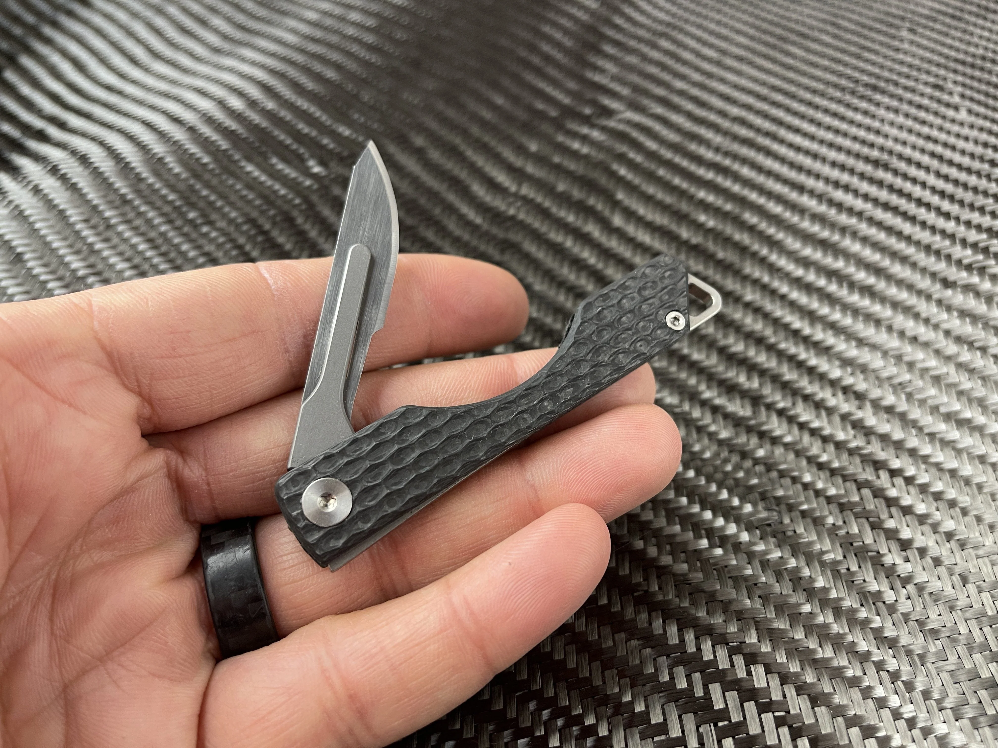 Carbon Fiber Folding Craft Scalpel Knife - Image 12