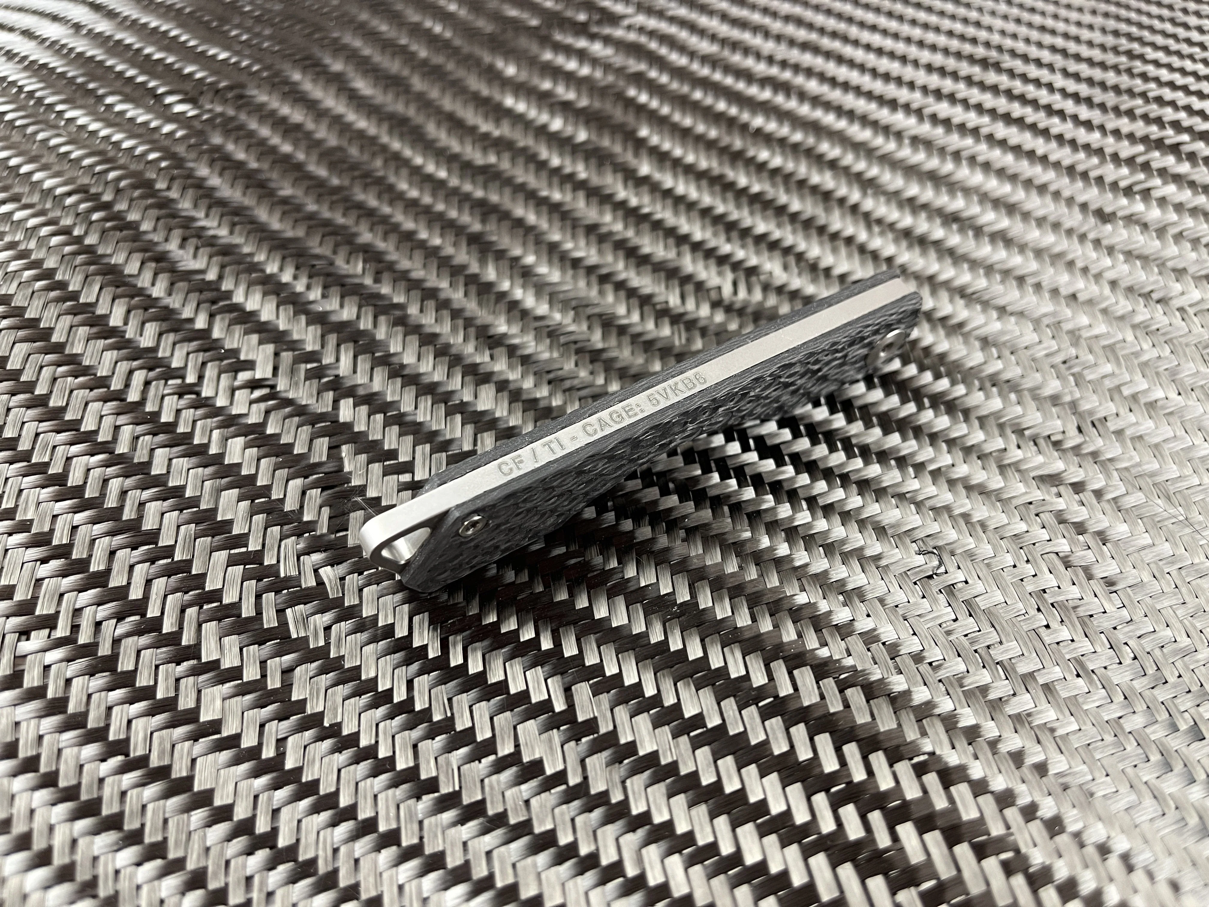 Carbon Fiber Folding Craft Scalpel Knife - Image 7