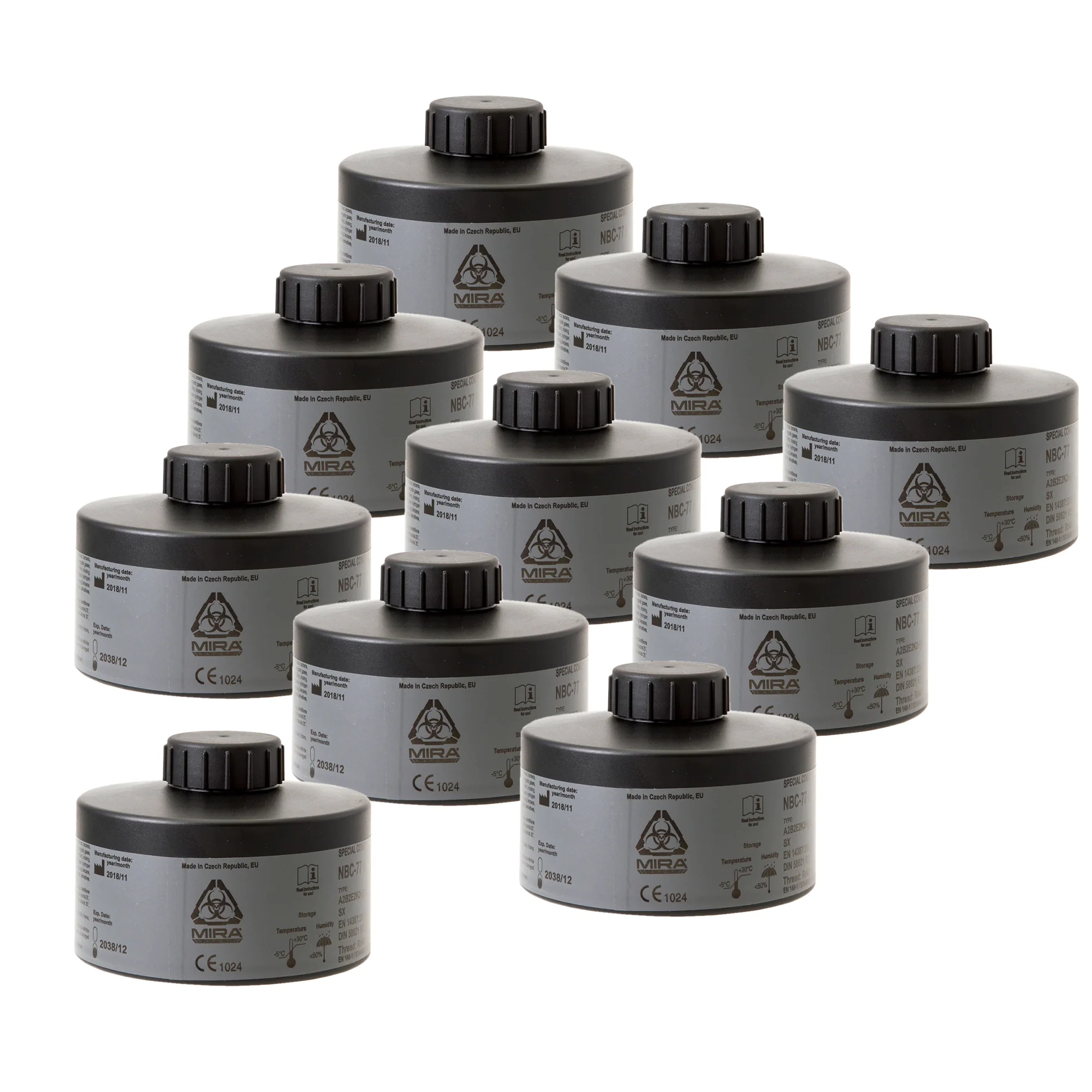 CBRN Gas Mask Filter NBC-77 SOF 40mm Thread - 20 Year Shelf Life - Image 14