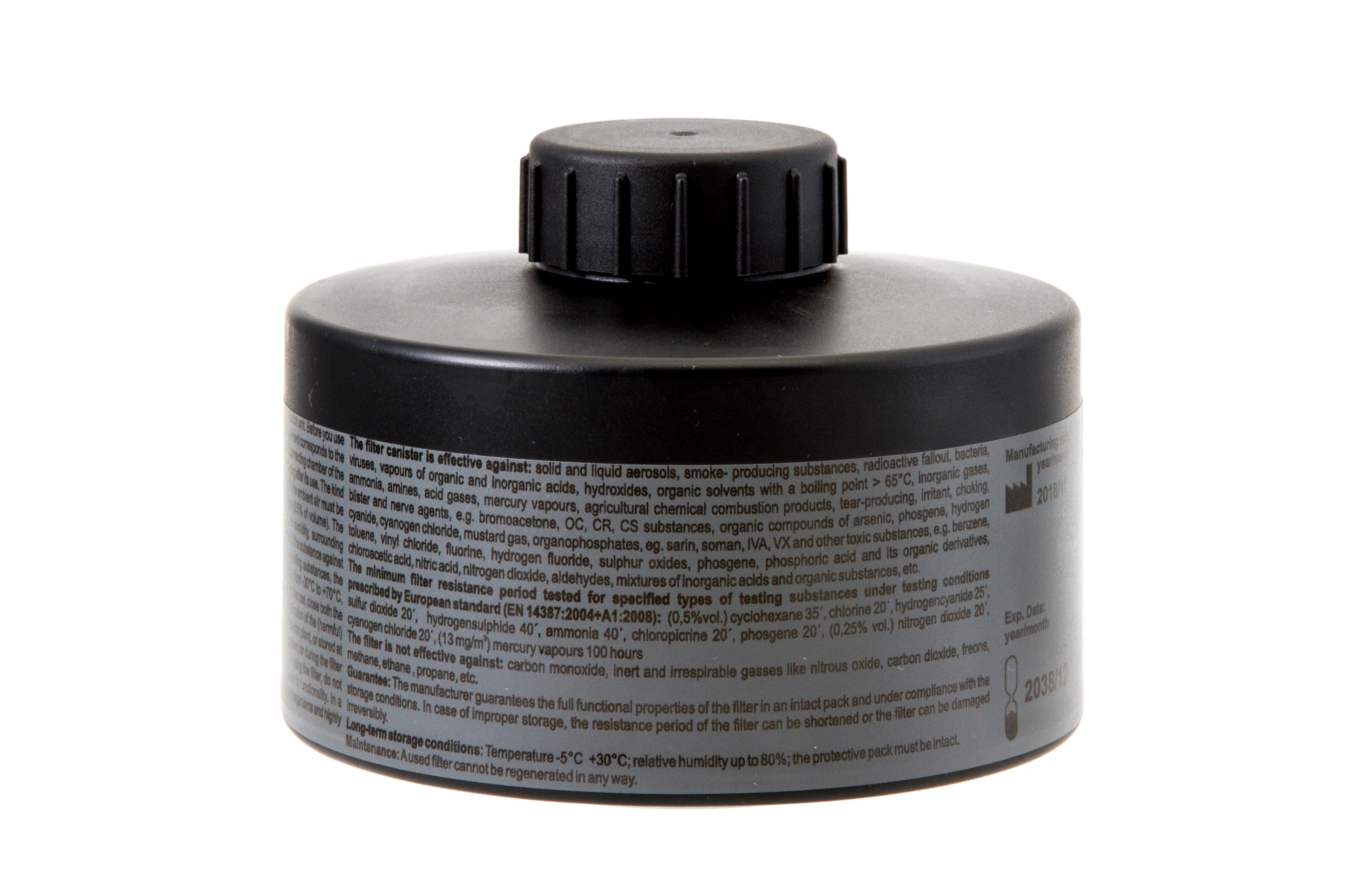 CBRN Gas Mask Filter NBC-77 SOF 40mm Thread - 20 Year Shelf Life - Image 6