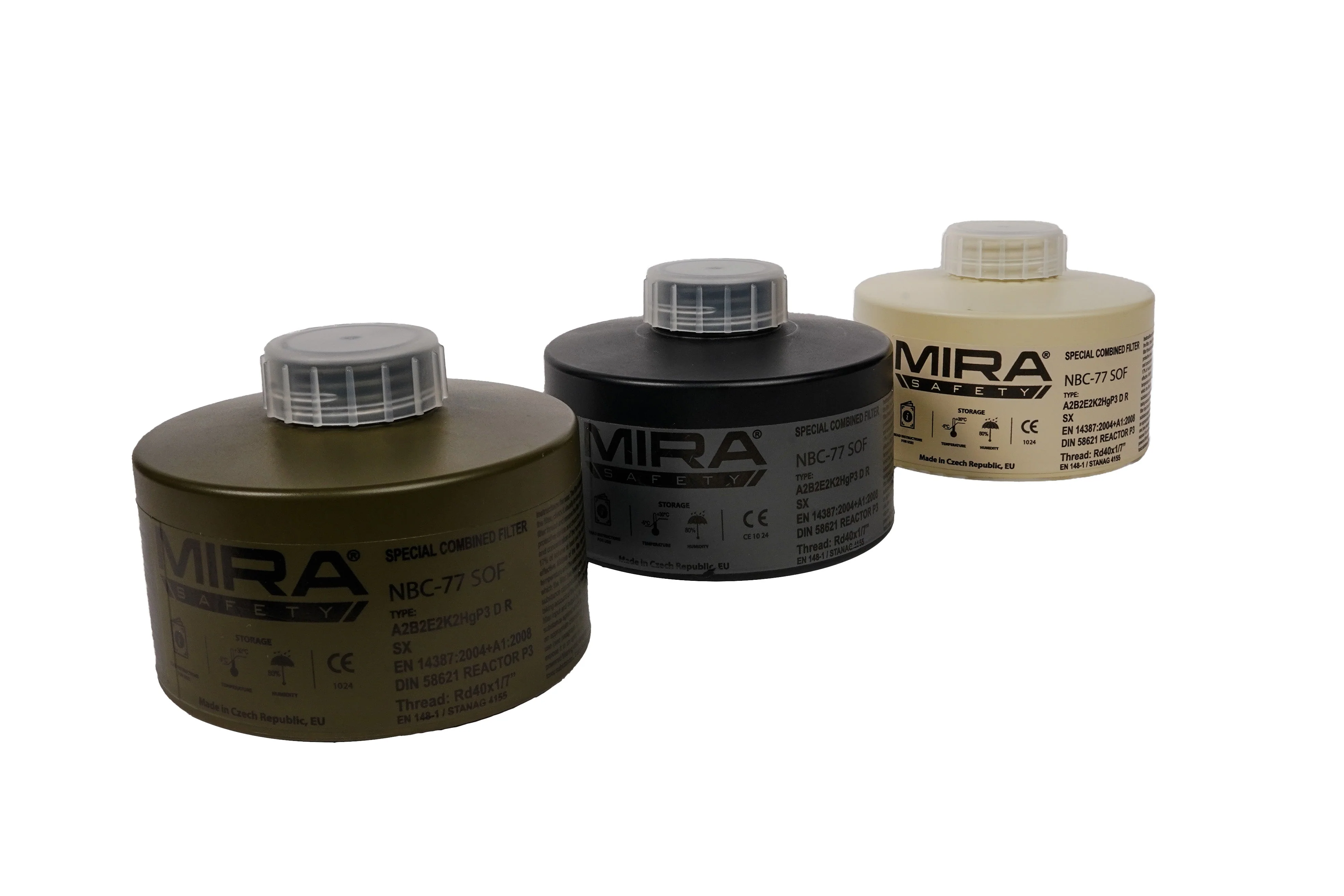CBRN Gas Mask Filter NBC-77 SOF 40mm Thread - 20 Year Shelf Life - Image 8