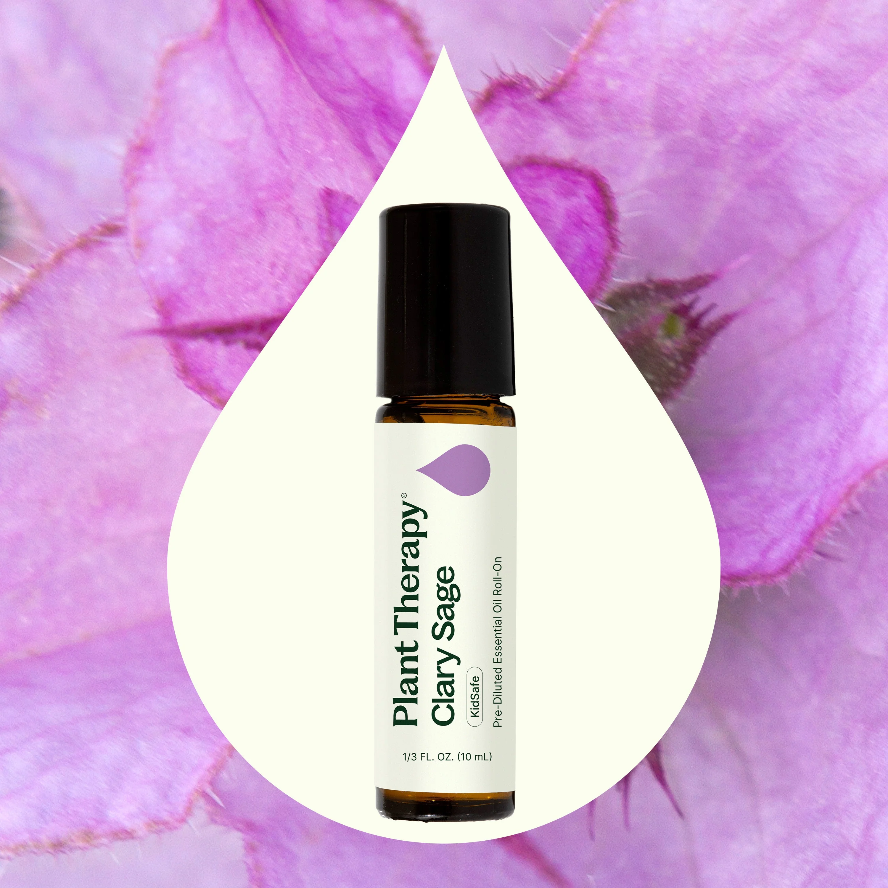 Clary Sage Essential Oil Pre-Diluted Roll-On - Image 2