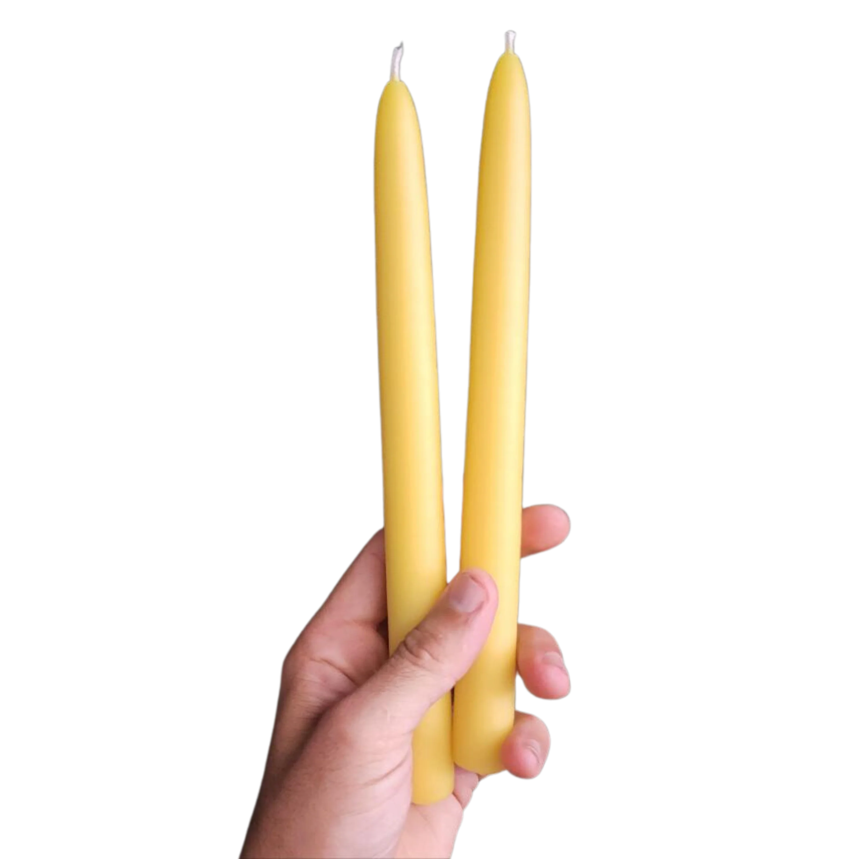 Classic Taper Beeswax Candles - Image 2