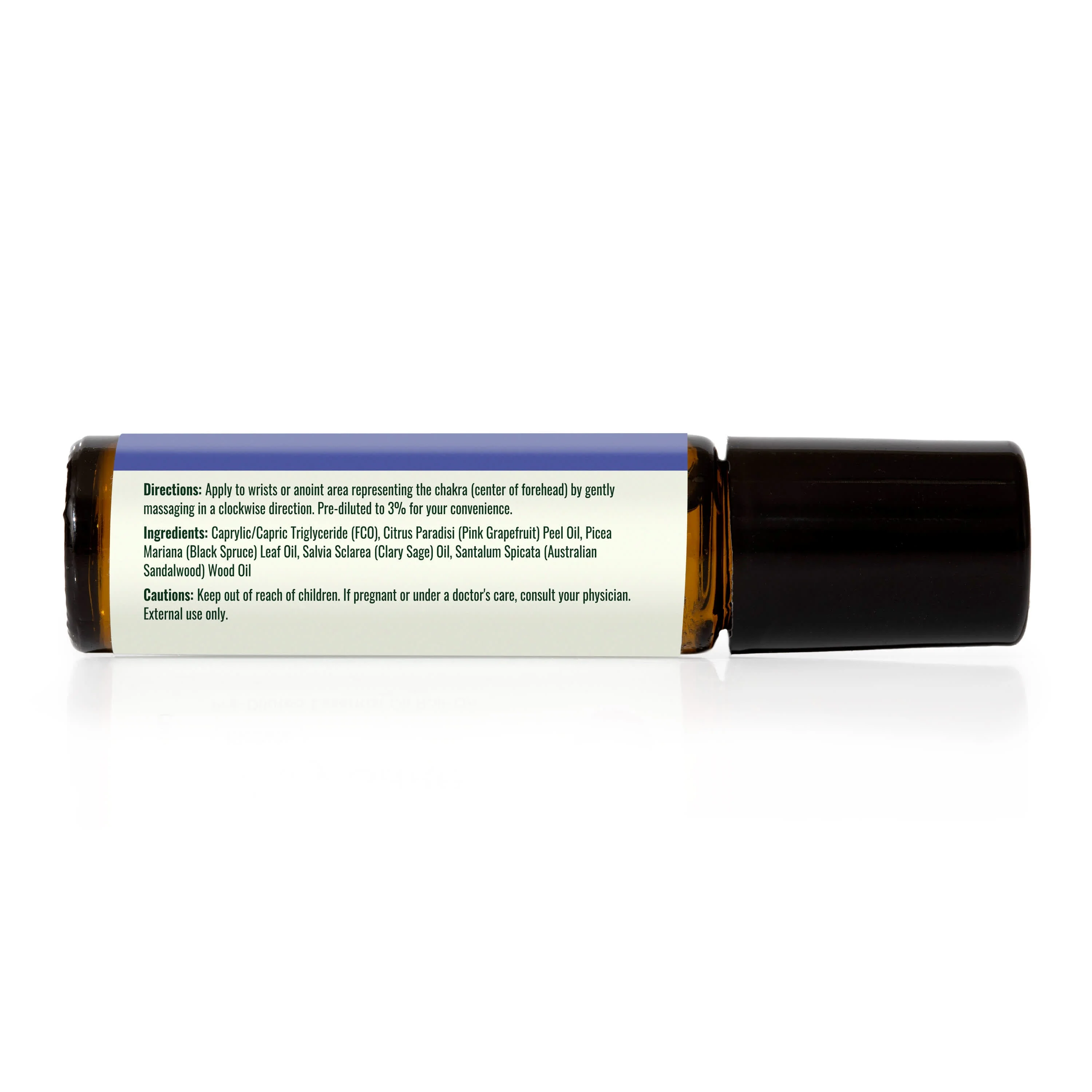 Clear Intuition (Brow Chakra) Pre-Diluted Essential Oil Blend Roll-On 10 mL - Image 11