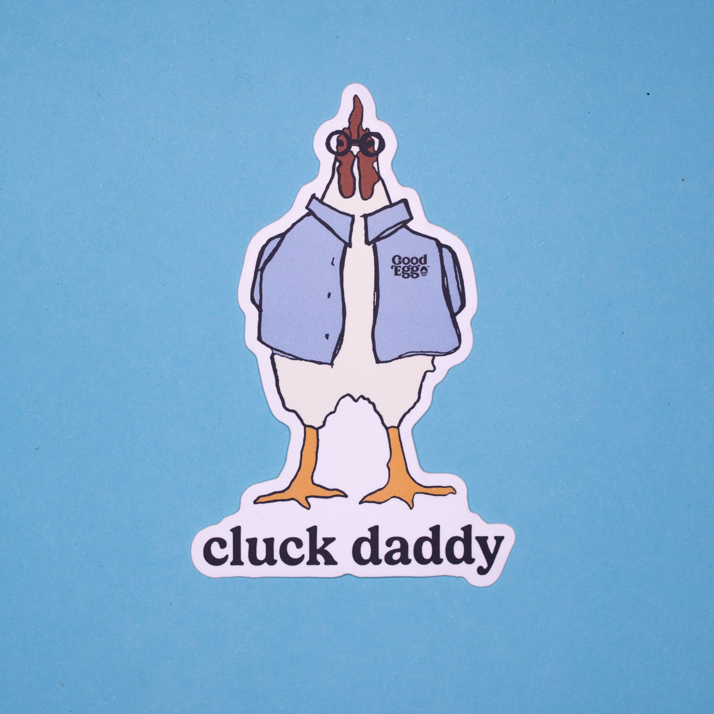 "Cluck Daddy" Sticker - Image 3
