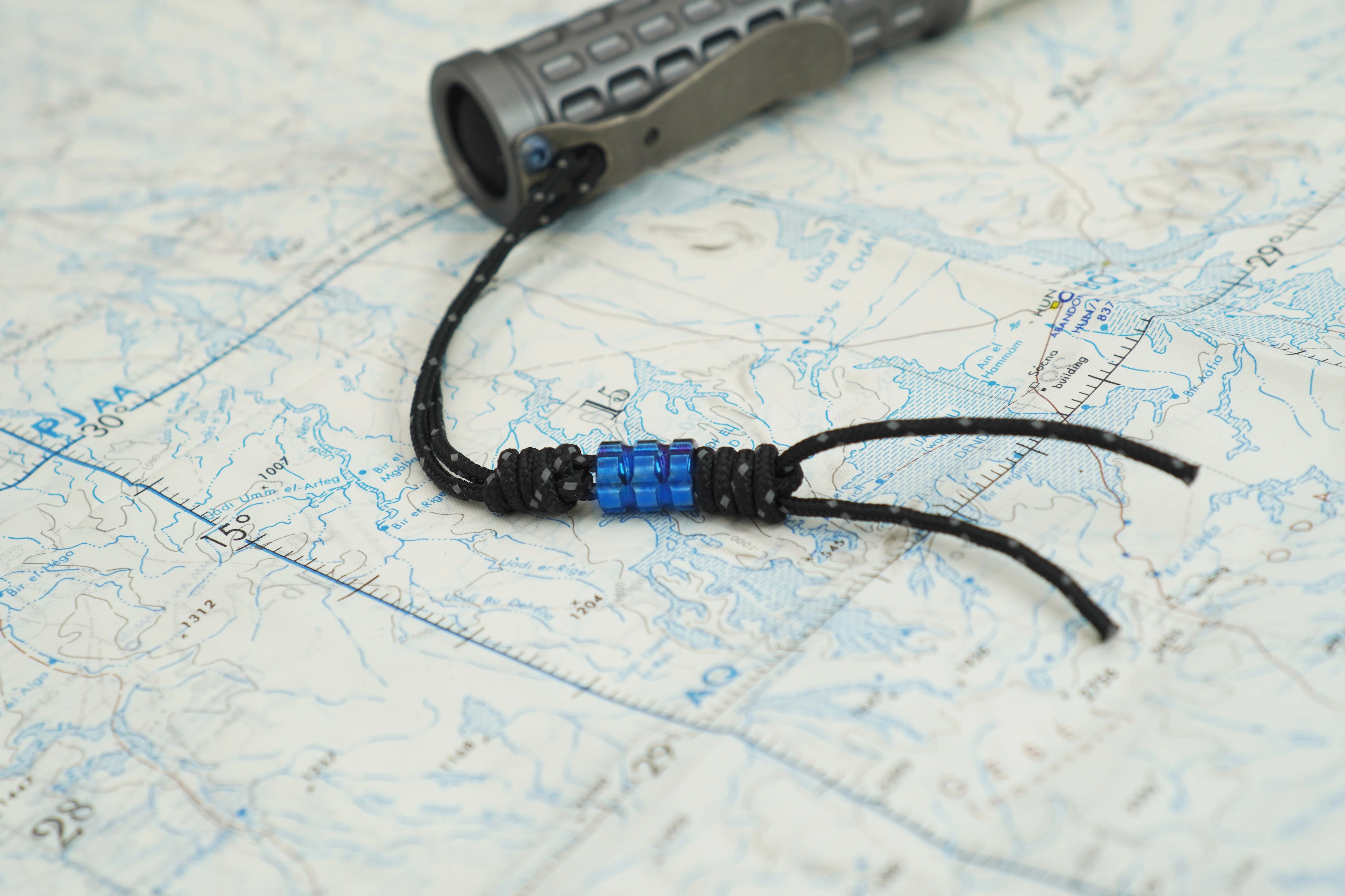 Combo Reflective Lanyard + DTF - Dynamic Titanium Fob - Image 2