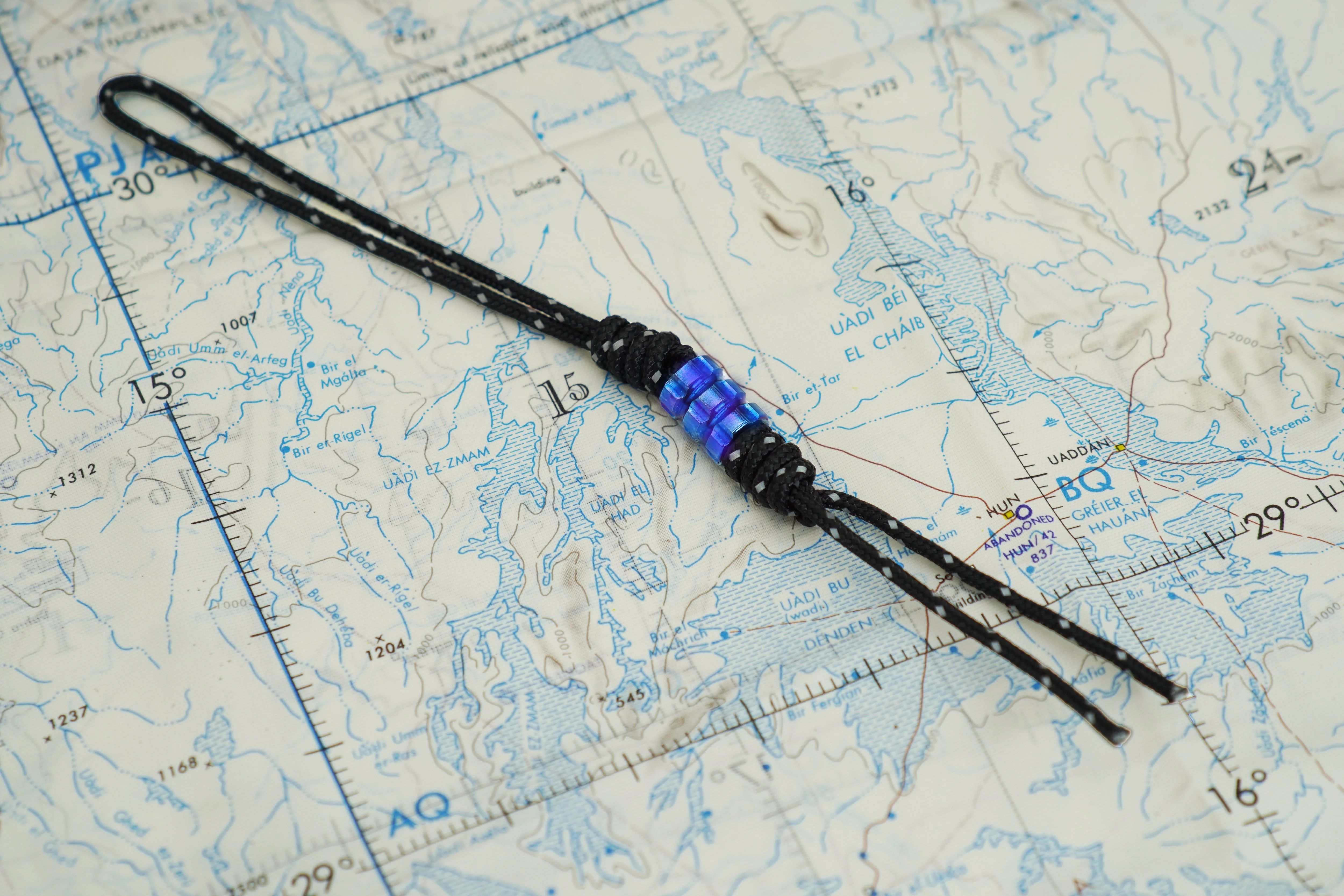 Combo Reflective Lanyard + DTF - Dynamic Titanium Fob - Image 3