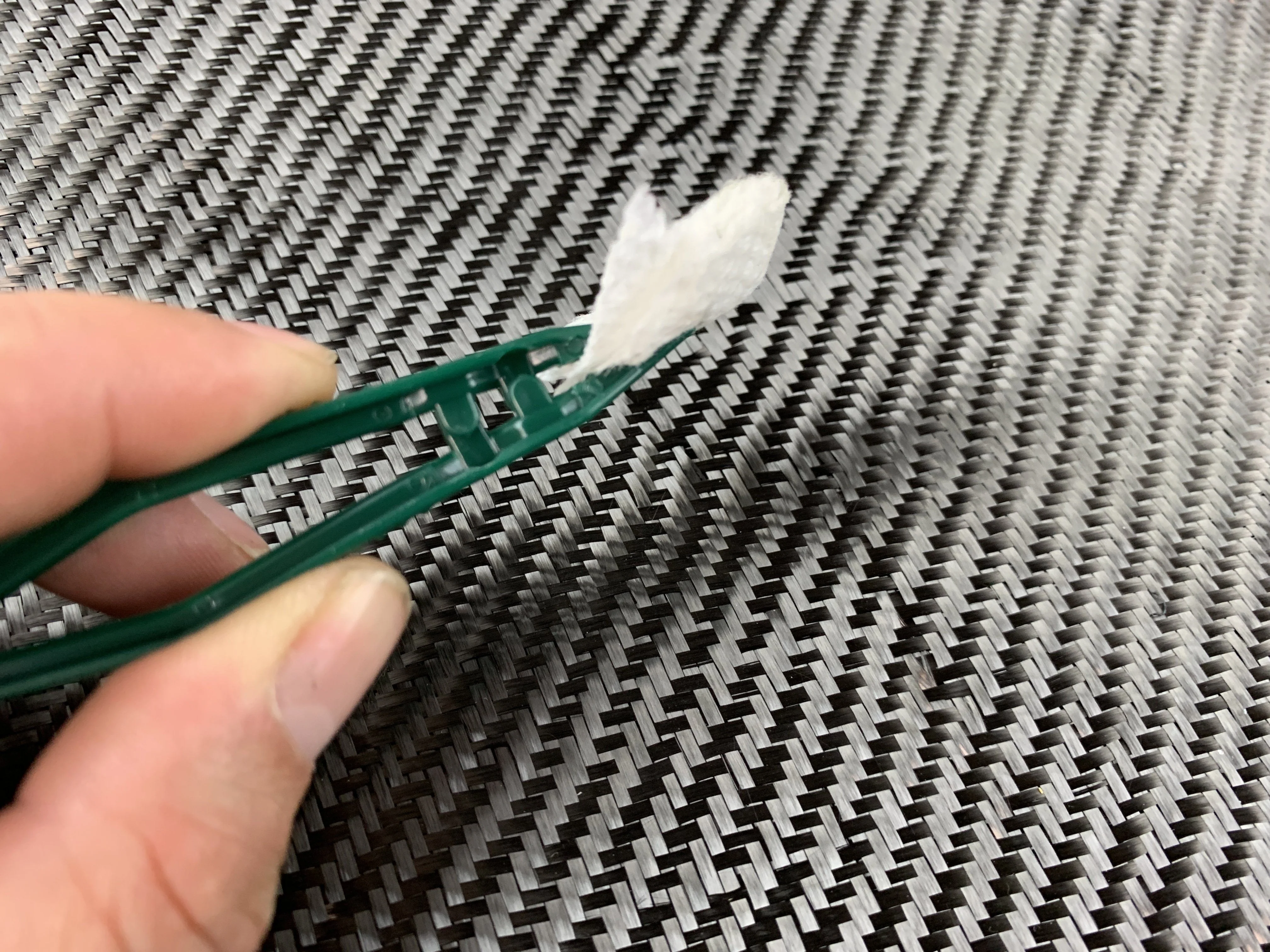 Composite Resin Disposable Tweezer OD Green - Image 5