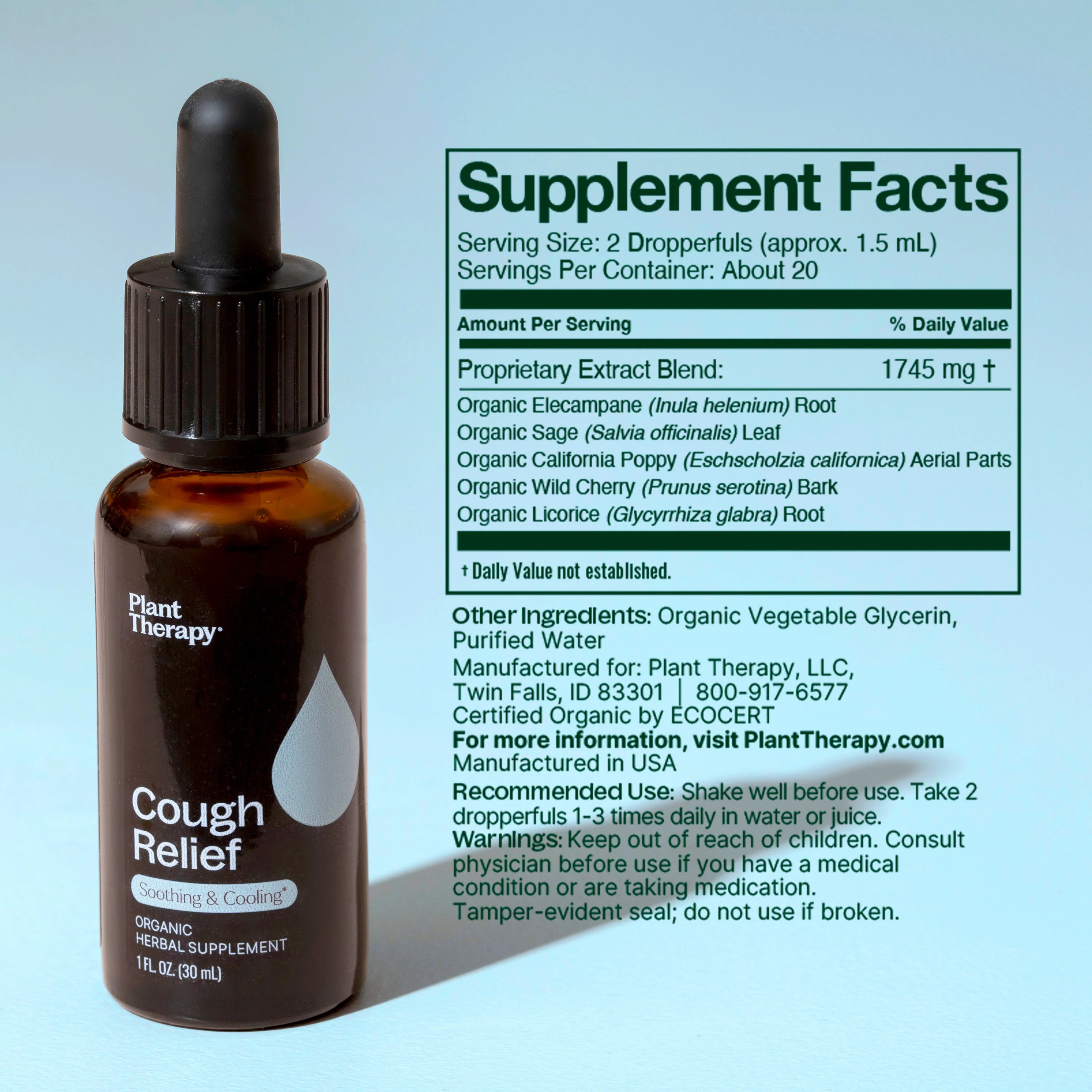 Cough Relief Organic Herbal Supplement - Image 7
