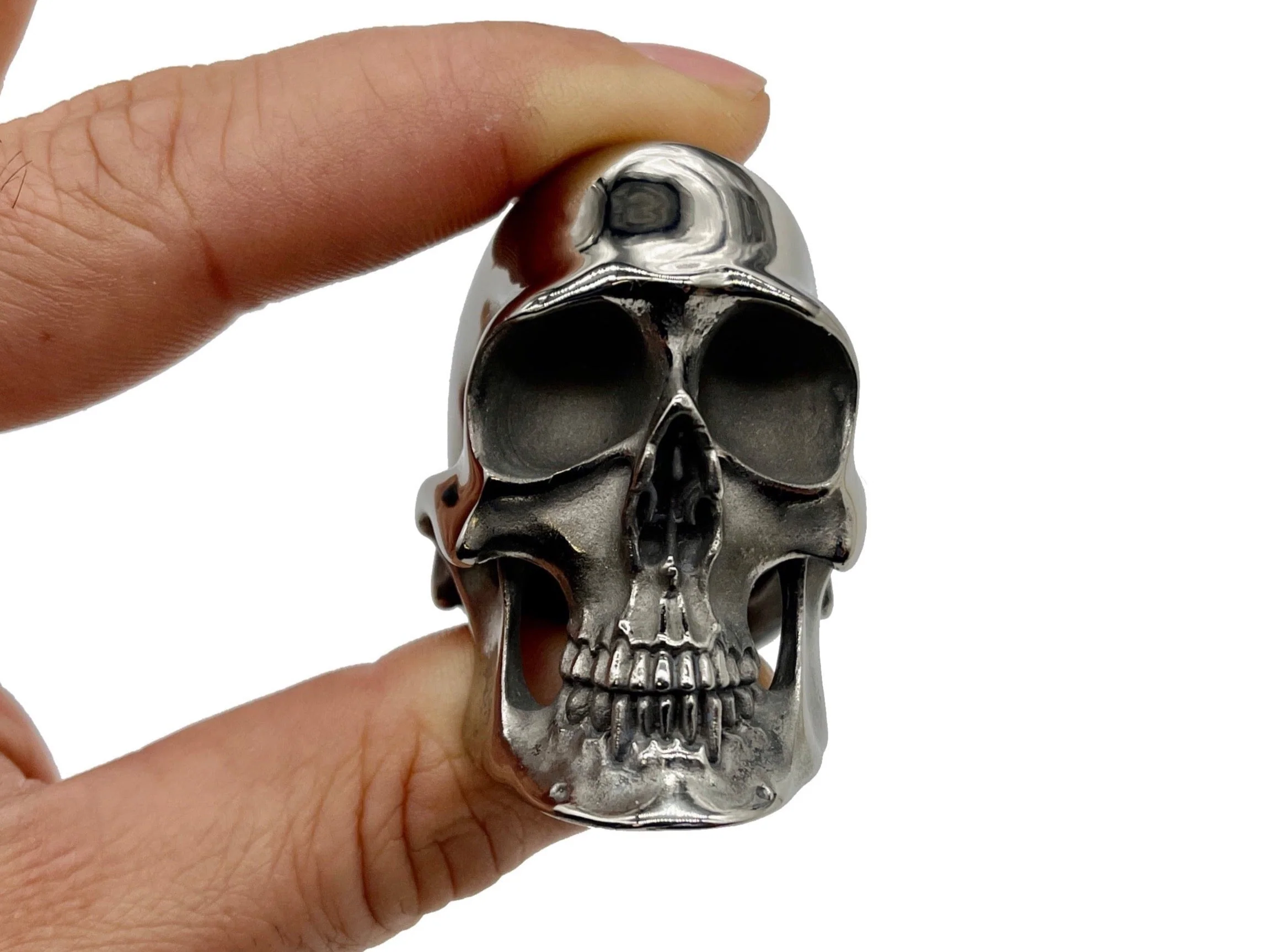 Custom Titanium Colossus Skull by Tony Fabrioli ( Limited Run! ) - Image 2