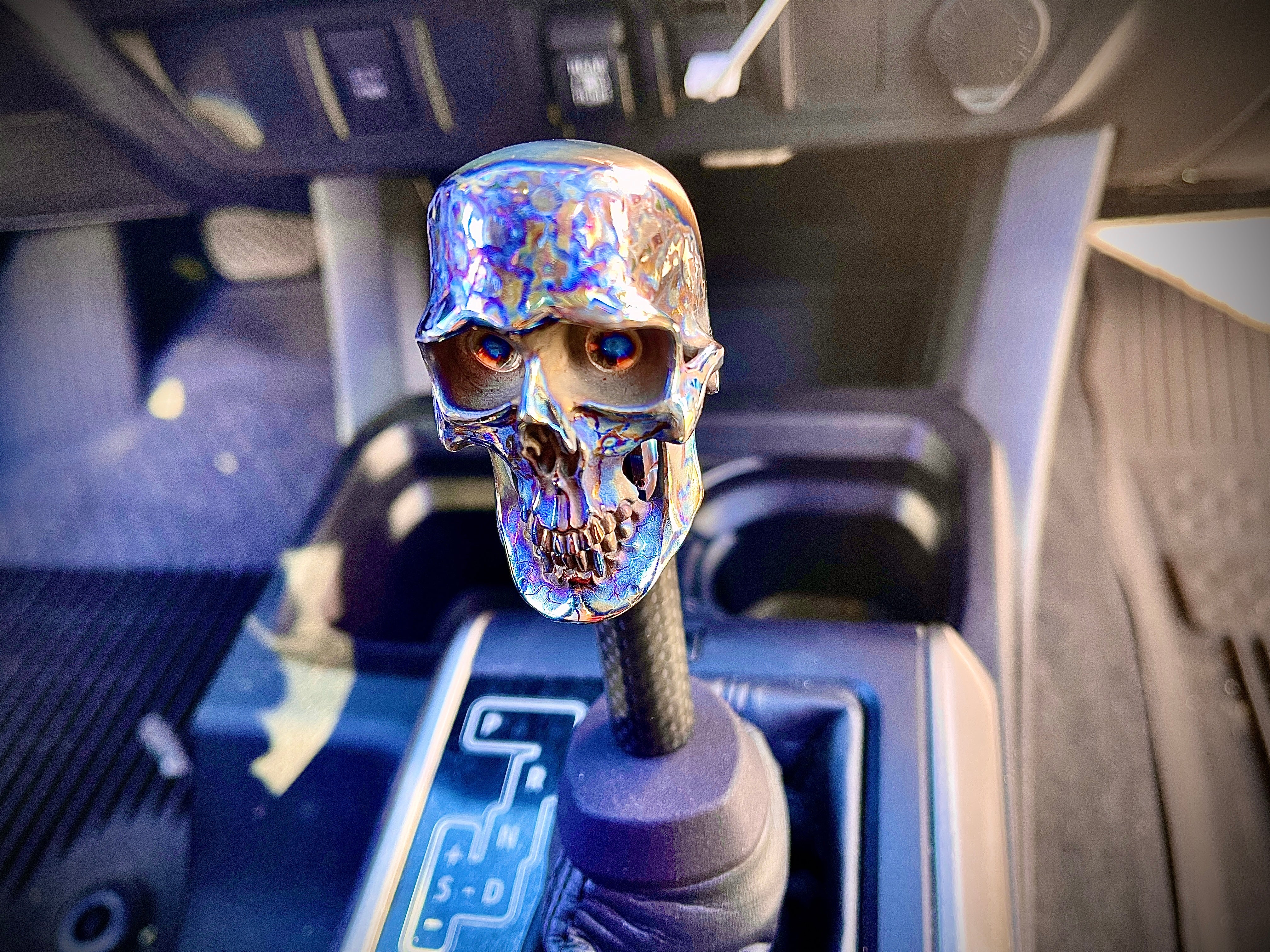 Custom Titanium Colossus Skull by Tony Fabrioli ( Limited Run! ) - Image 4