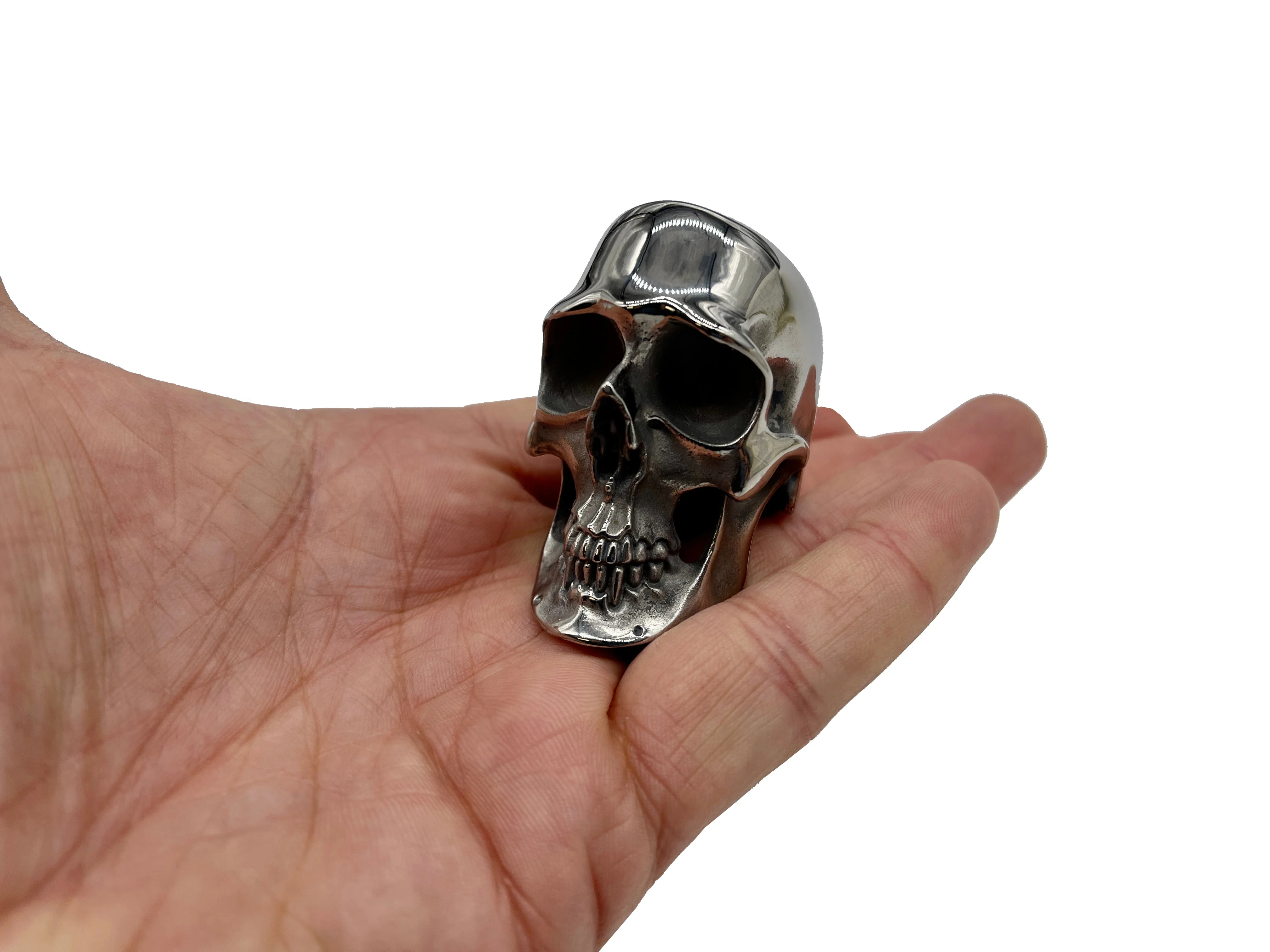 Custom Titanium Colossus Skull by Tony Fabrioli ( Limited Run! ) - Image 5