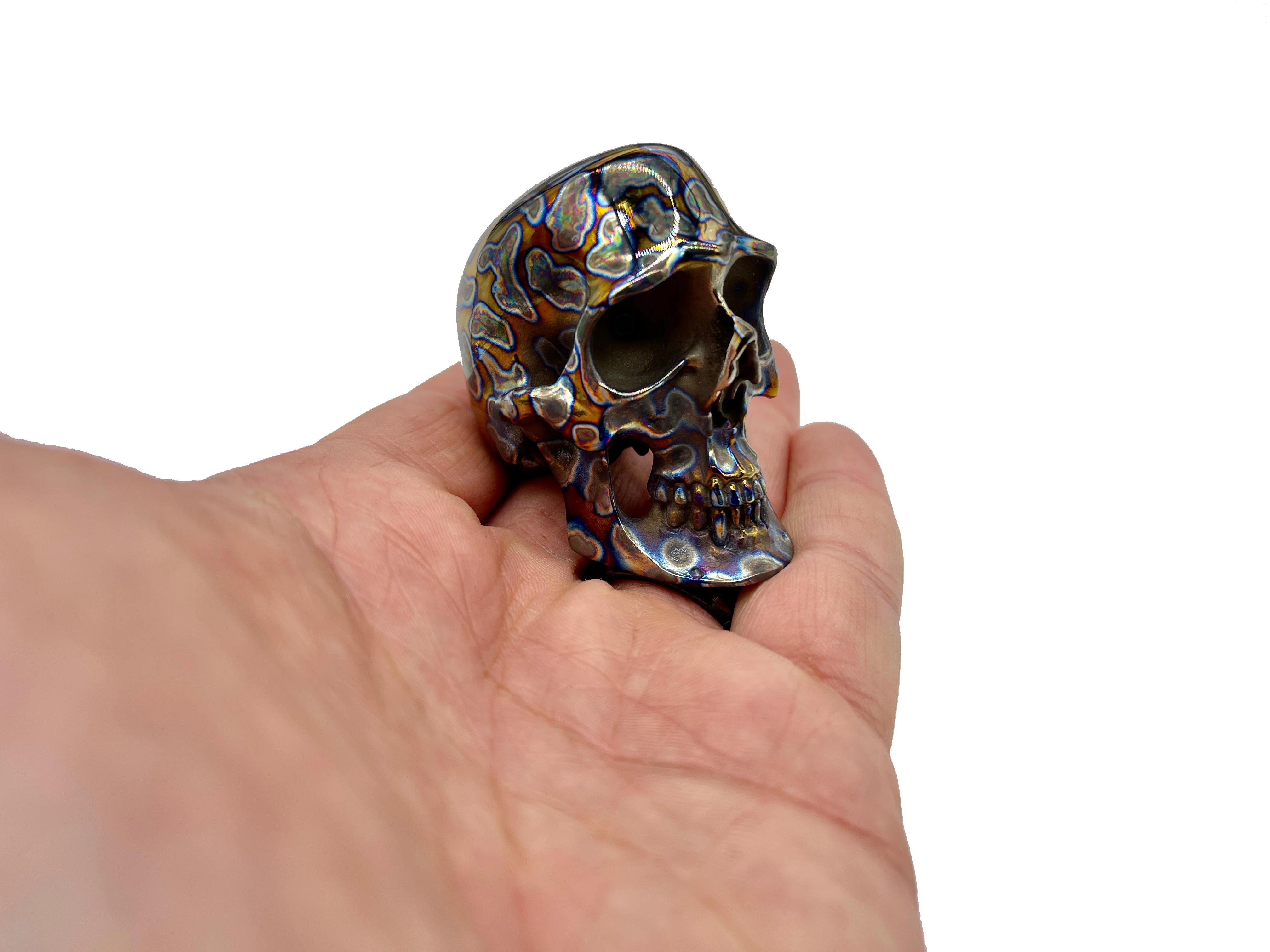 Custom Titanium Colossus Skull by Tony Fabrioli ( Limited Run! ) - Image 7