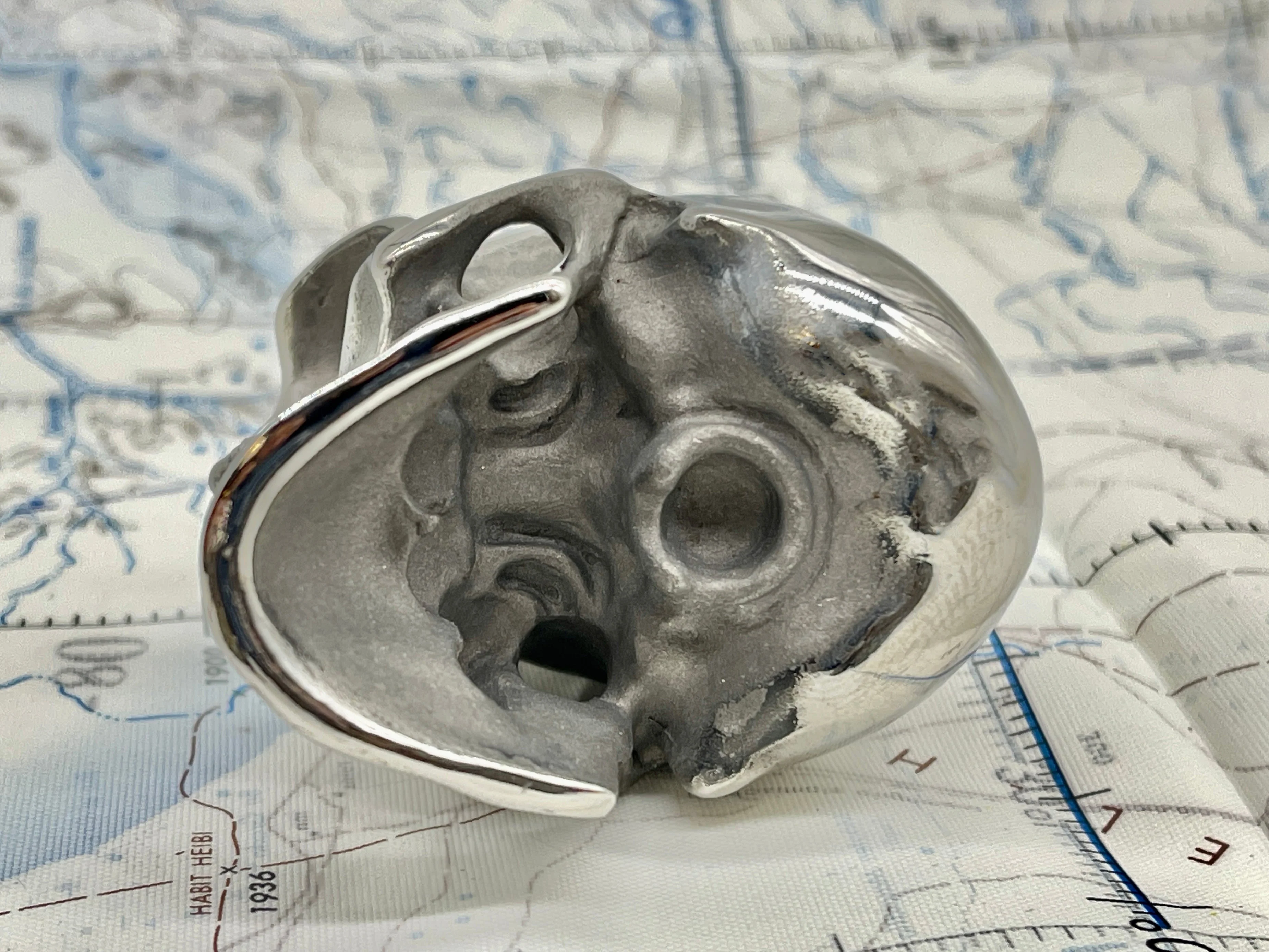 Custom Titanium Colossus Skull by Tony Fabrioli ( Limited Run! ) - Image 8