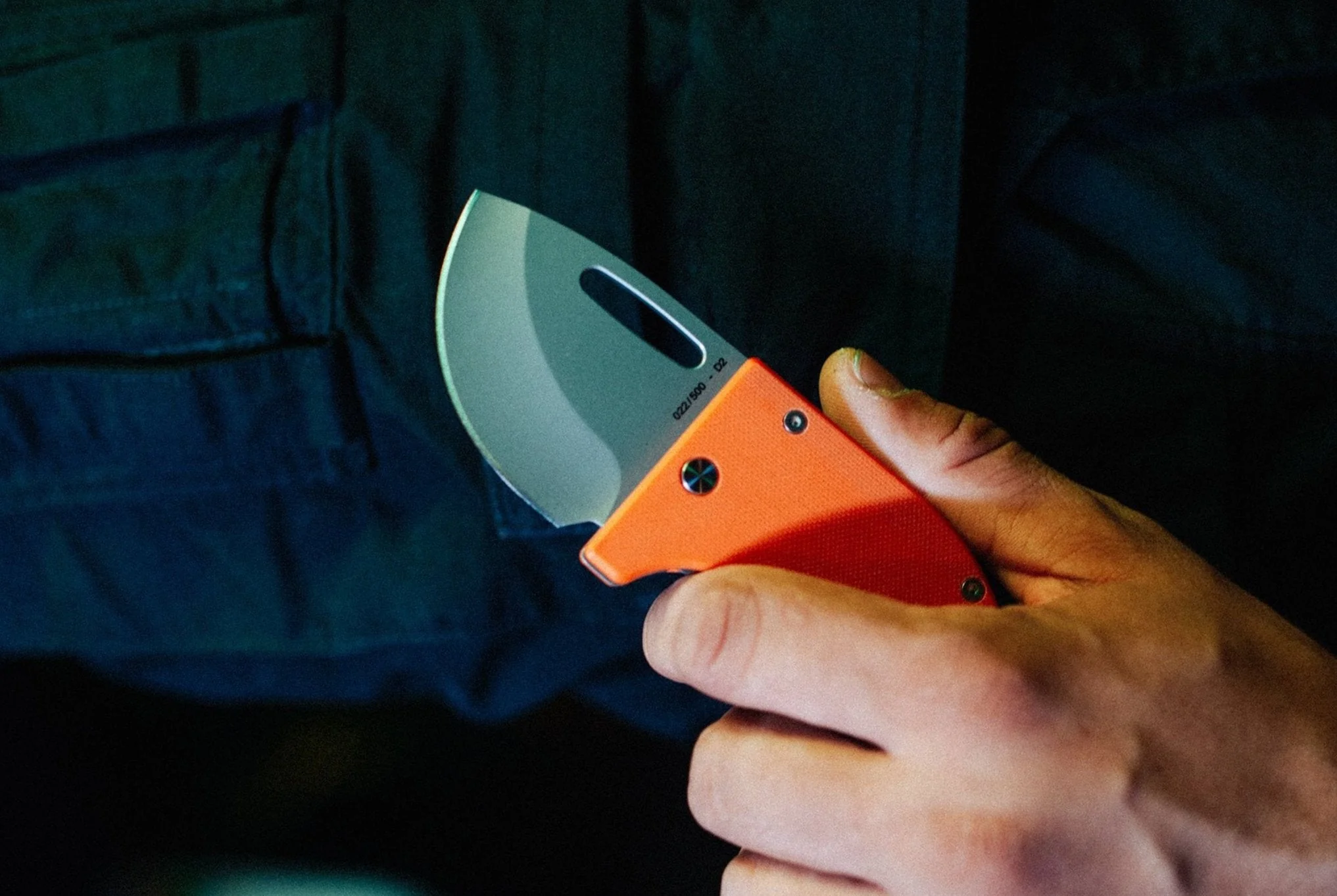 D2 Re-Action - Ti ( Orange - G10 ) Folder - Knife Sale! - Image 3