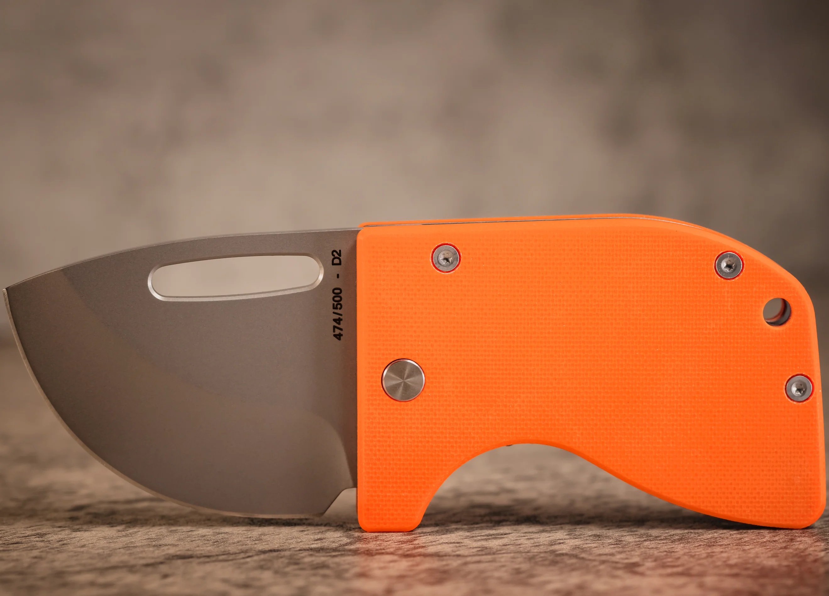 D2 Re-Action - Ti ( Orange - G10 ) Folder - Knife Sale! - Image 4