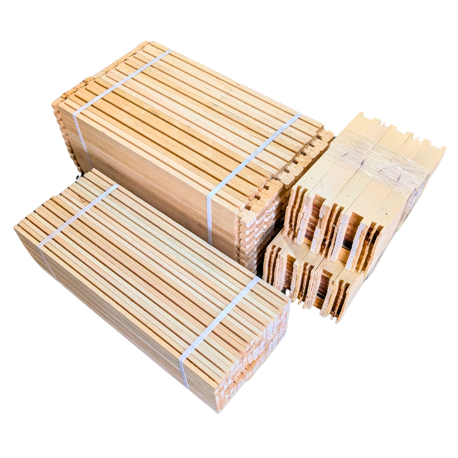 Deep 9 1/8-Inch Langsroth Frame, Unassembled, Grooved Top / Grooved Bottom - Image 3