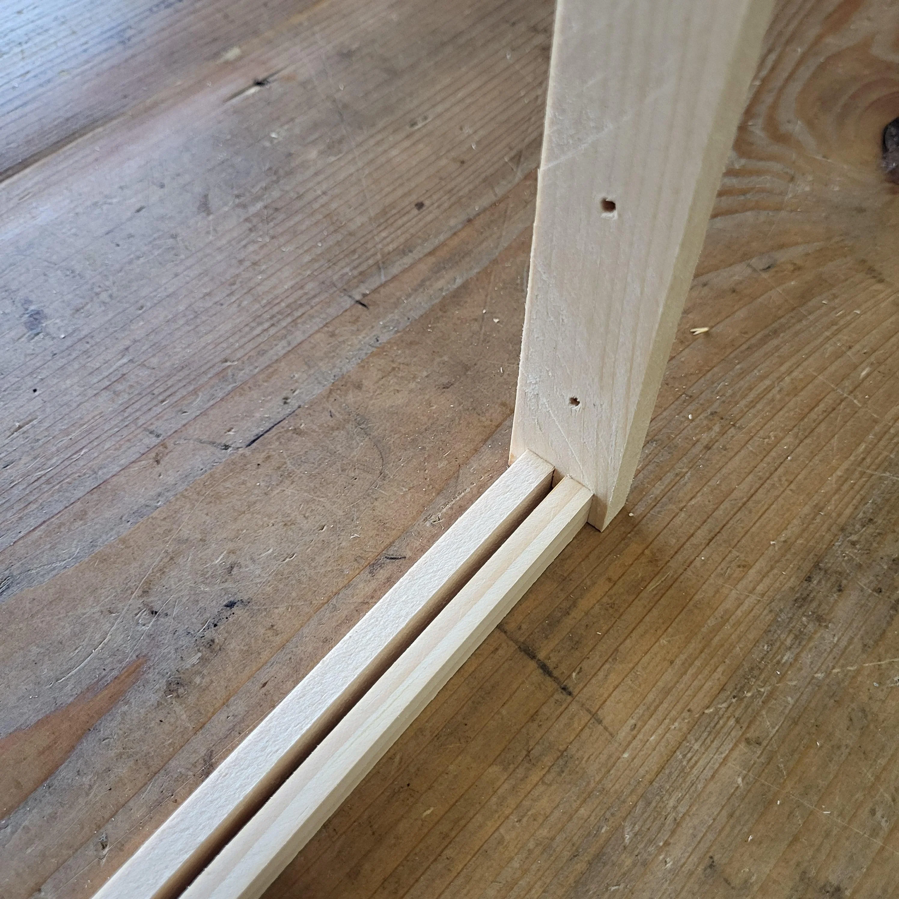 Deep 9 1/8 Inch Langstroth Frame, Wedged Top / Split Bottom with Holes - Image 3