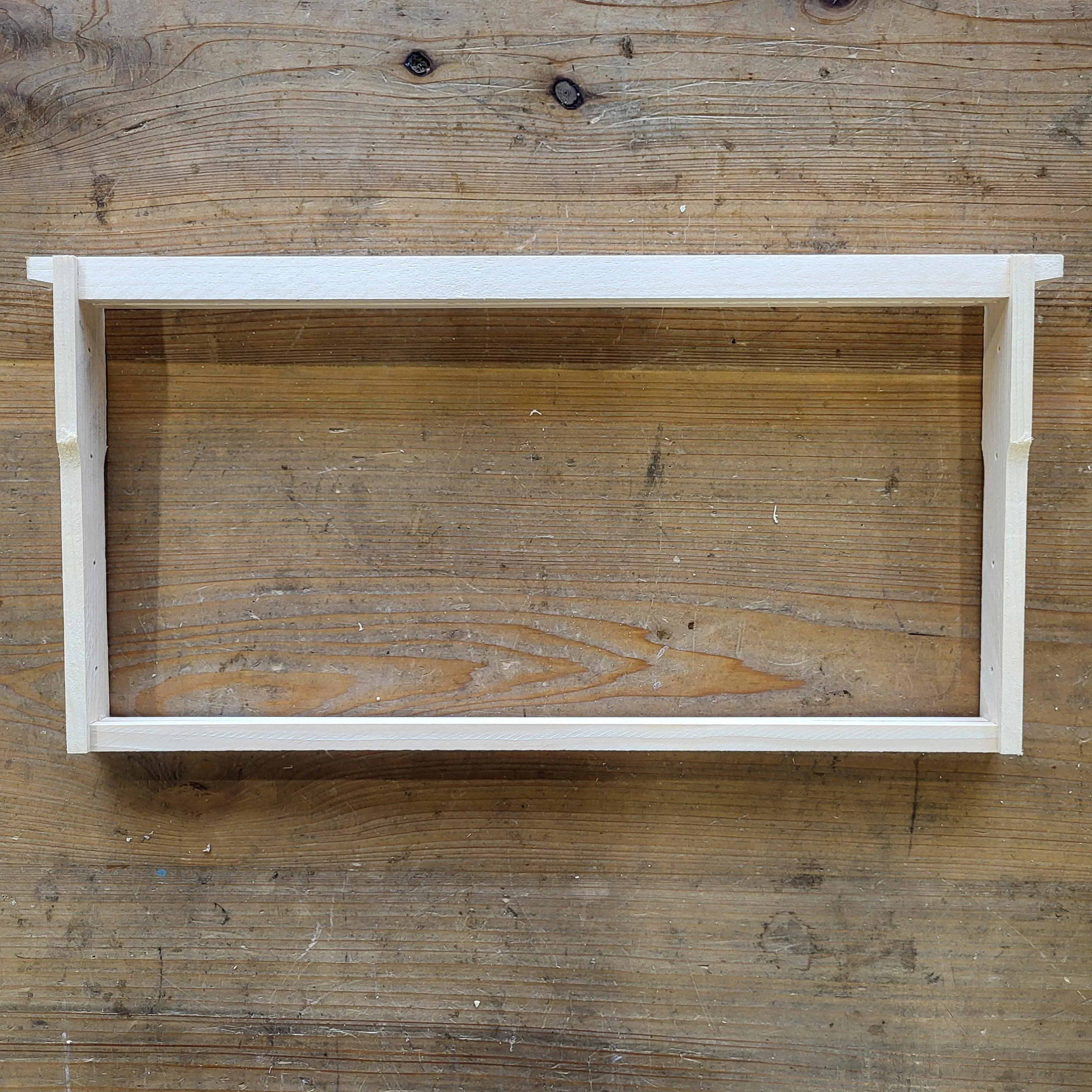 Deep 9 1/8 Inch Langstroth Frame, Wedged Top / Split Bottom with Holes - Image 4