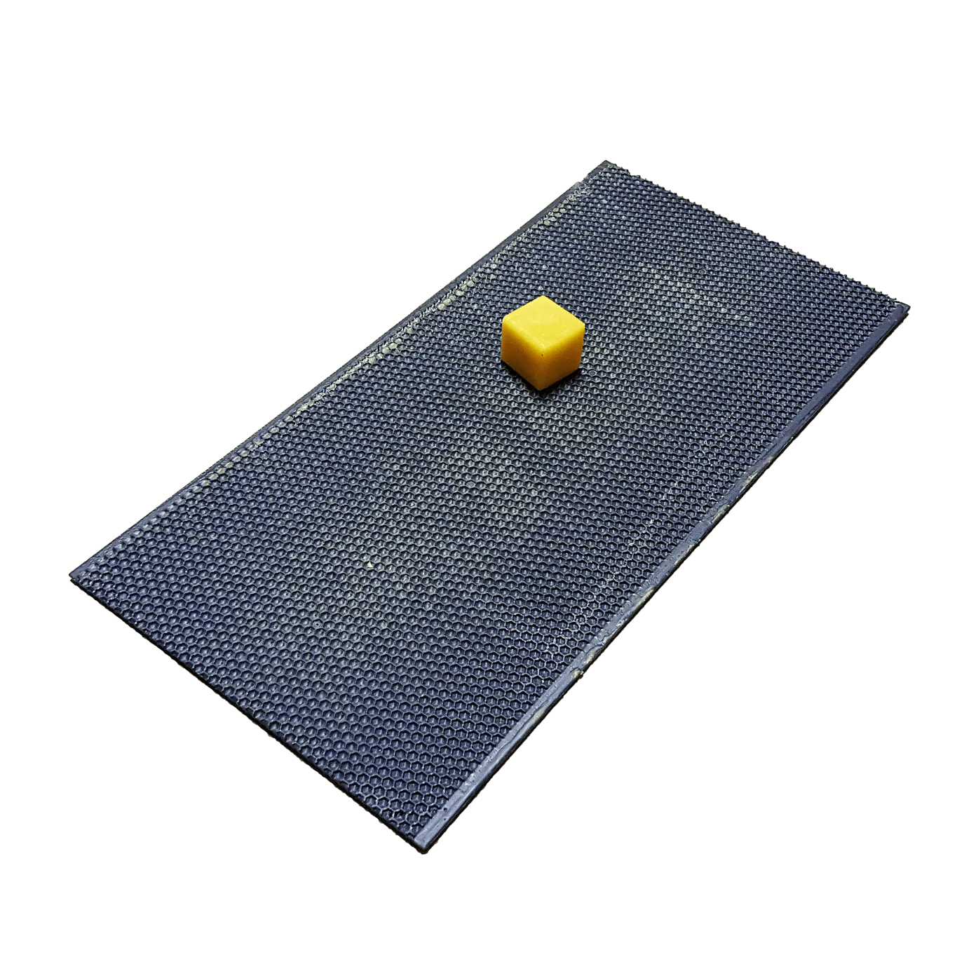 Deep, Black Plastic Foundation with Double Beeswax - Image 2