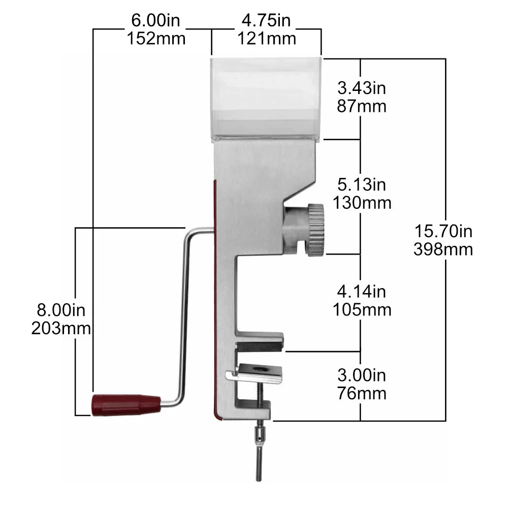 Deluxe Grain Mill - Multigrain Flour Mill - Image 2