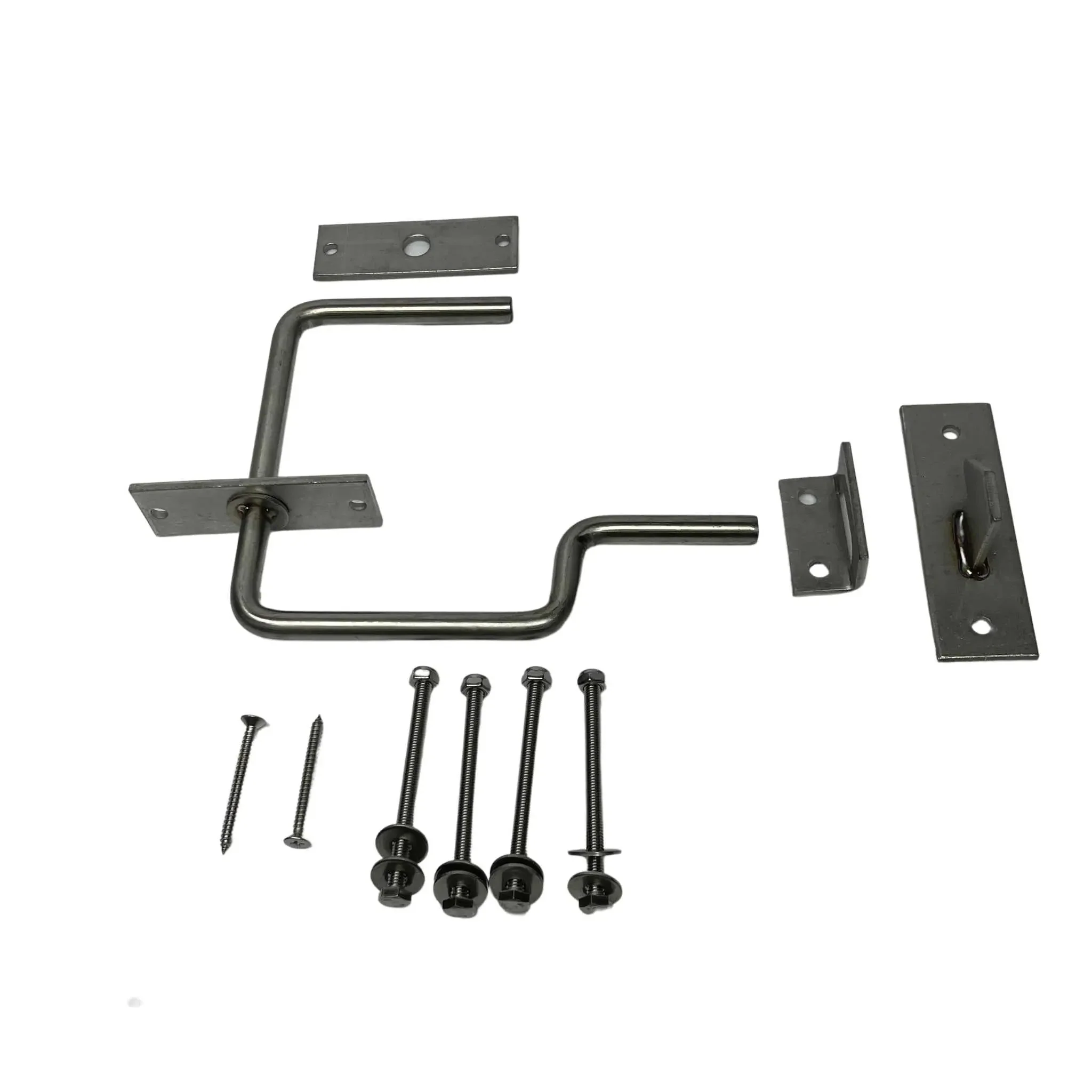 Door Latch Kit - Heavy-Duty Stainless Steel - Image 2