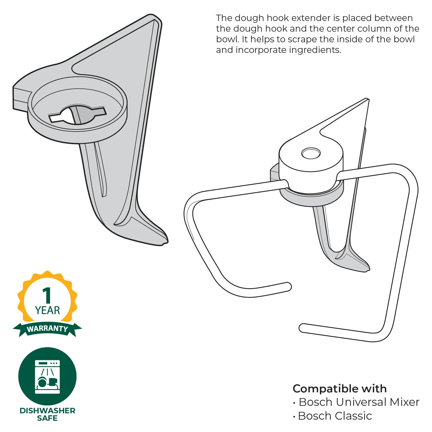 Dough Hook Extender - Image 3