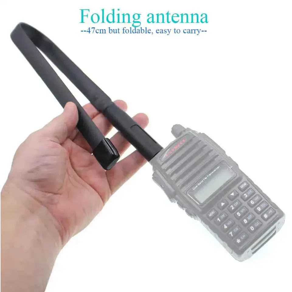 Dual Band Folding Tactical Antenna SMA Female for Baofeng Radios. *New Sizes* - Image 3