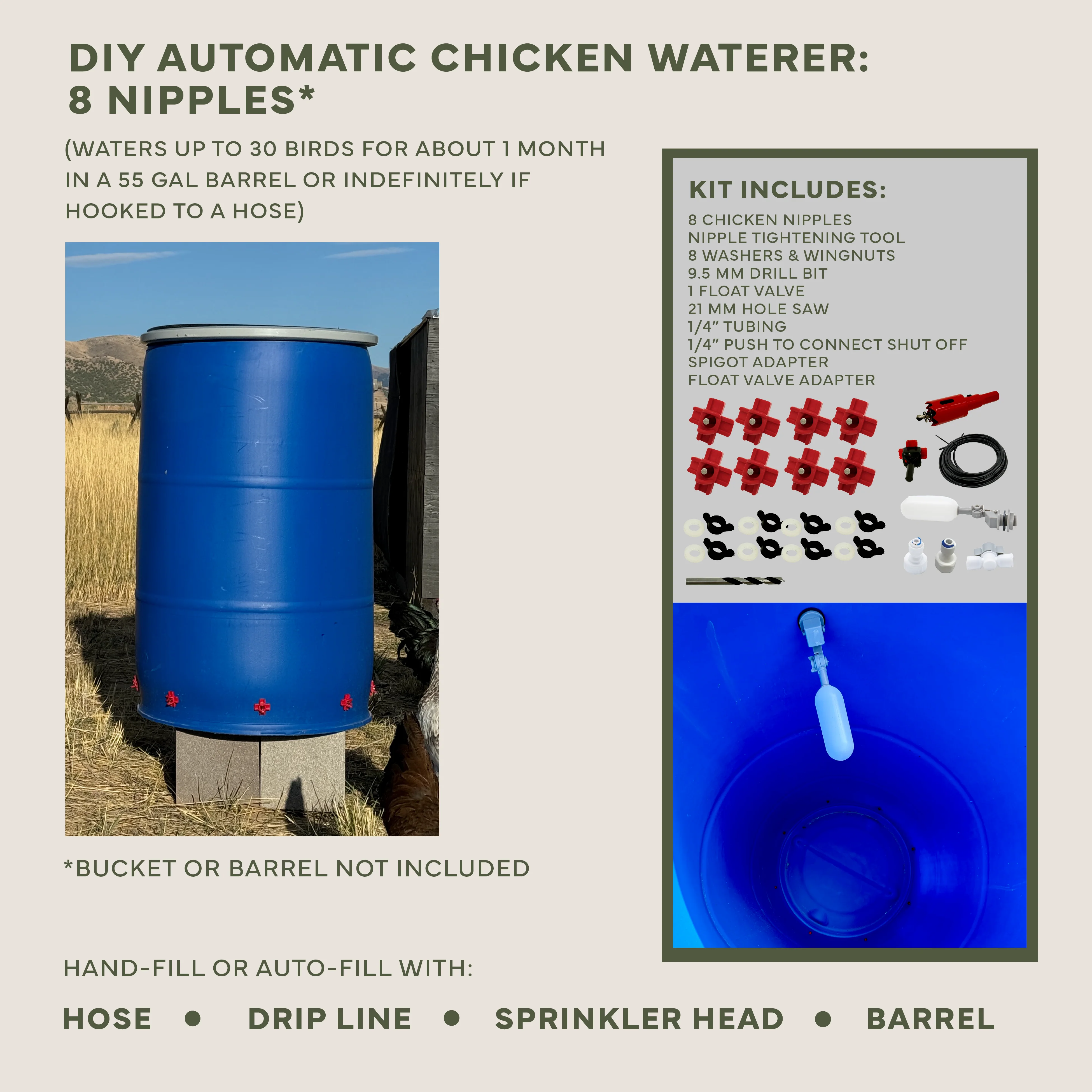 Easy Chicken Feeder and Automatic Chicken Waterer Kits – Chicken Chores Just Got 20X Easier - Image 14