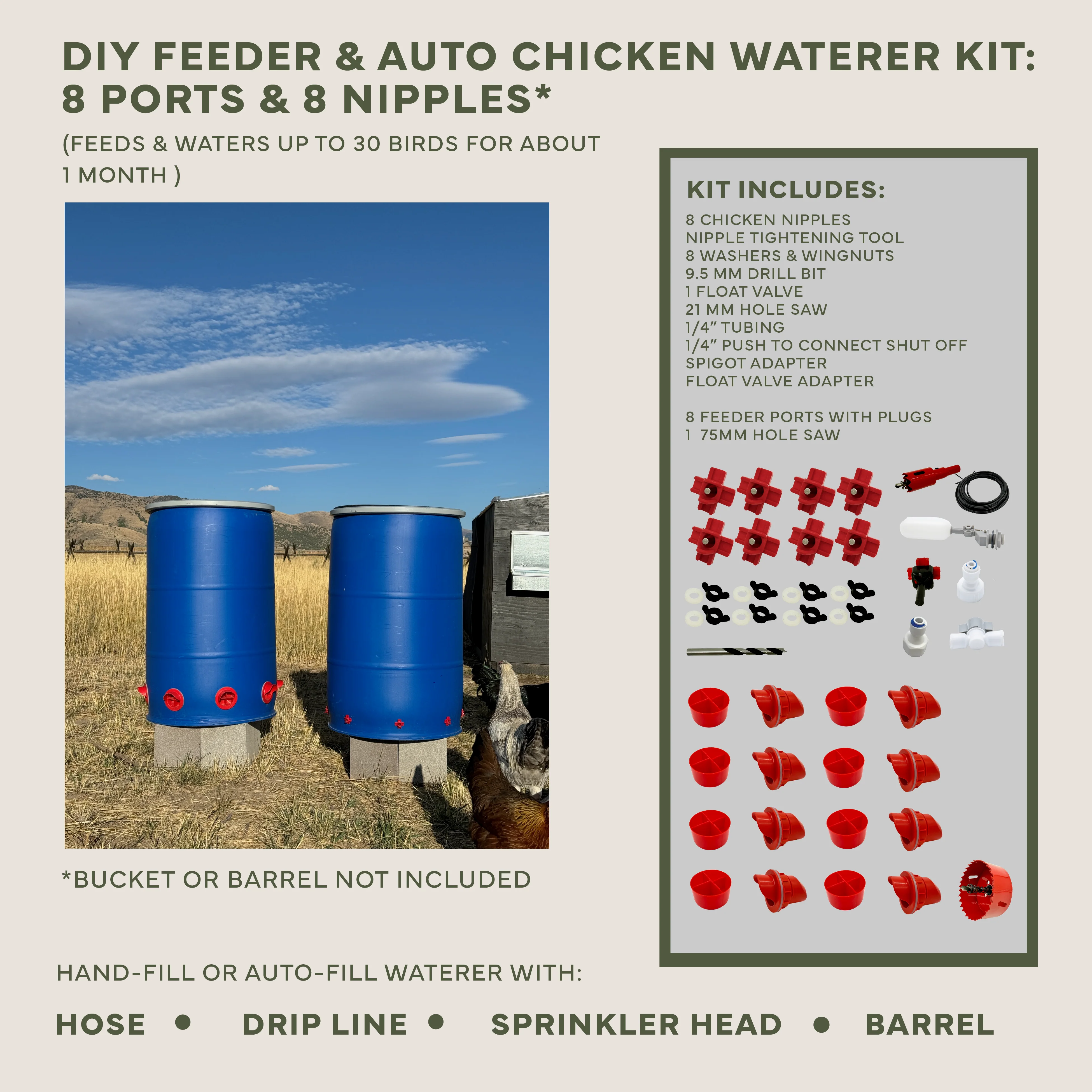 Easy Chicken Feeder and Automatic Chicken Waterer Kits – Chicken Chores Just Got 20X Easier - Image 15