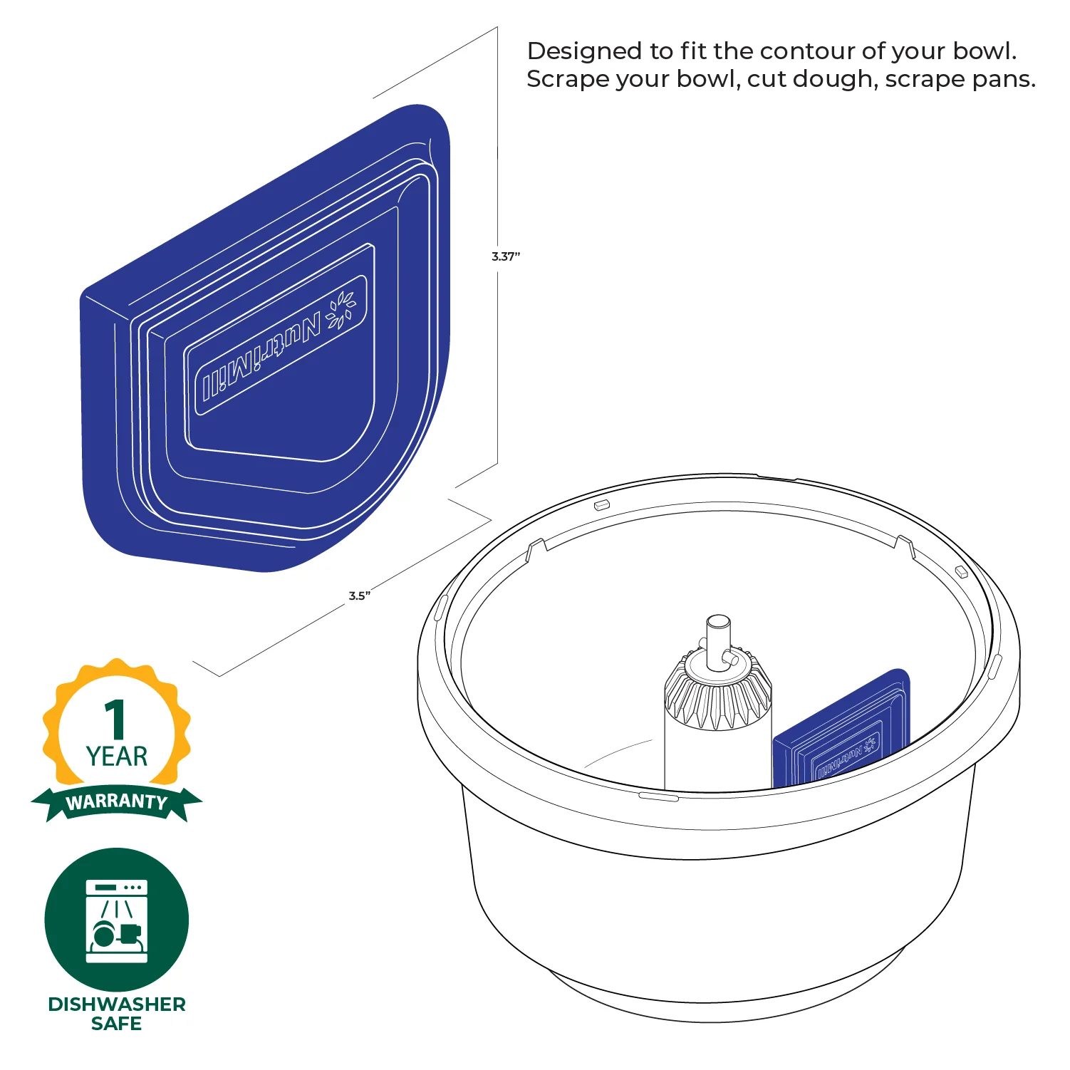 Easy Scrape Bowl Scraper - Image 6