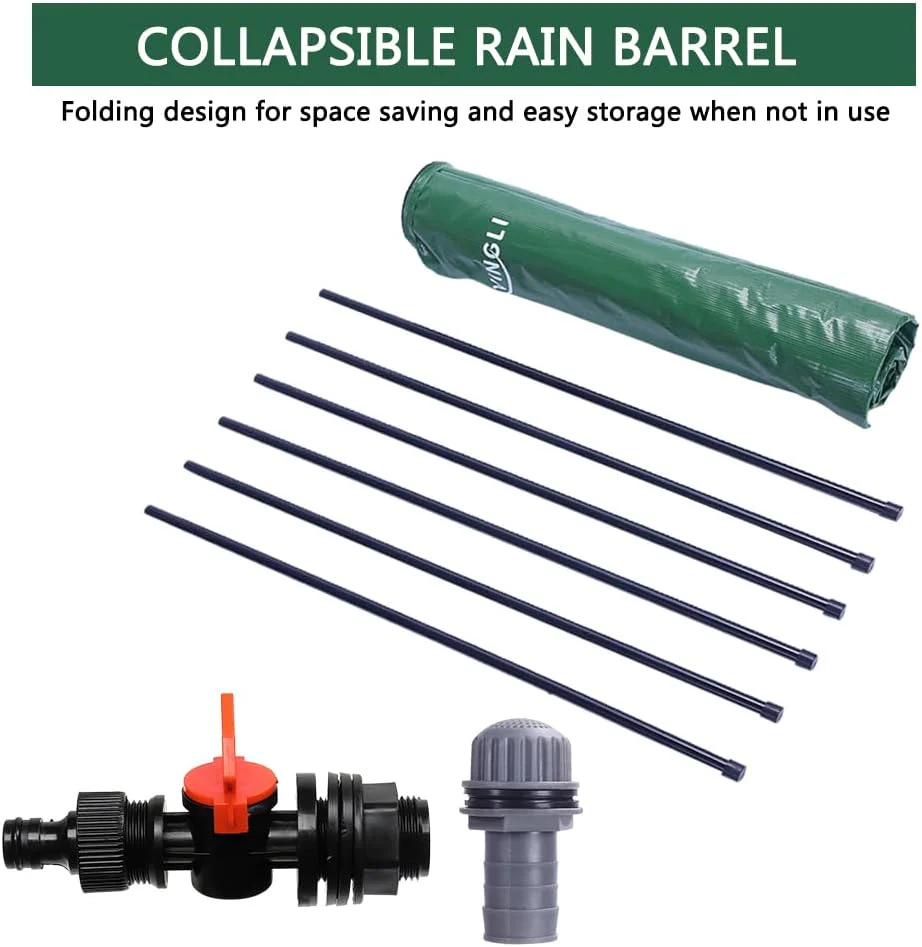 Emergency Rainwater Catchment Collapsible Barrel (50 Gallons) - Image 3