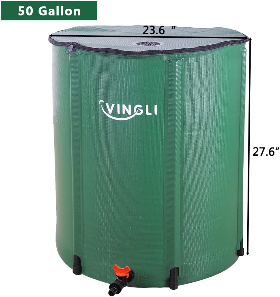 Emergency Rainwater Catchment Collapsible Barrel (50 Gallons) - Image 7