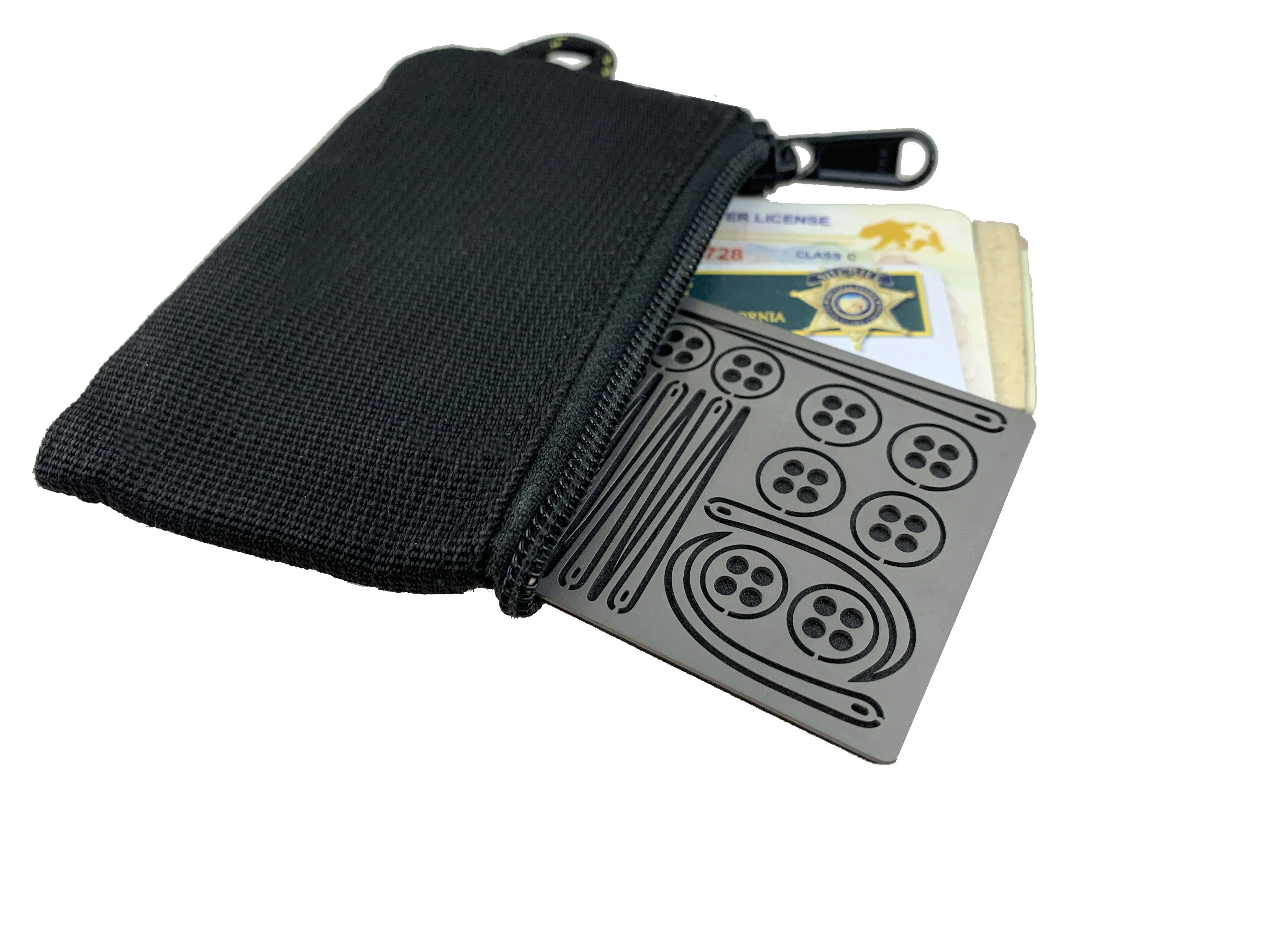 Emergency Titanium Sewing Kit Card - Image 2