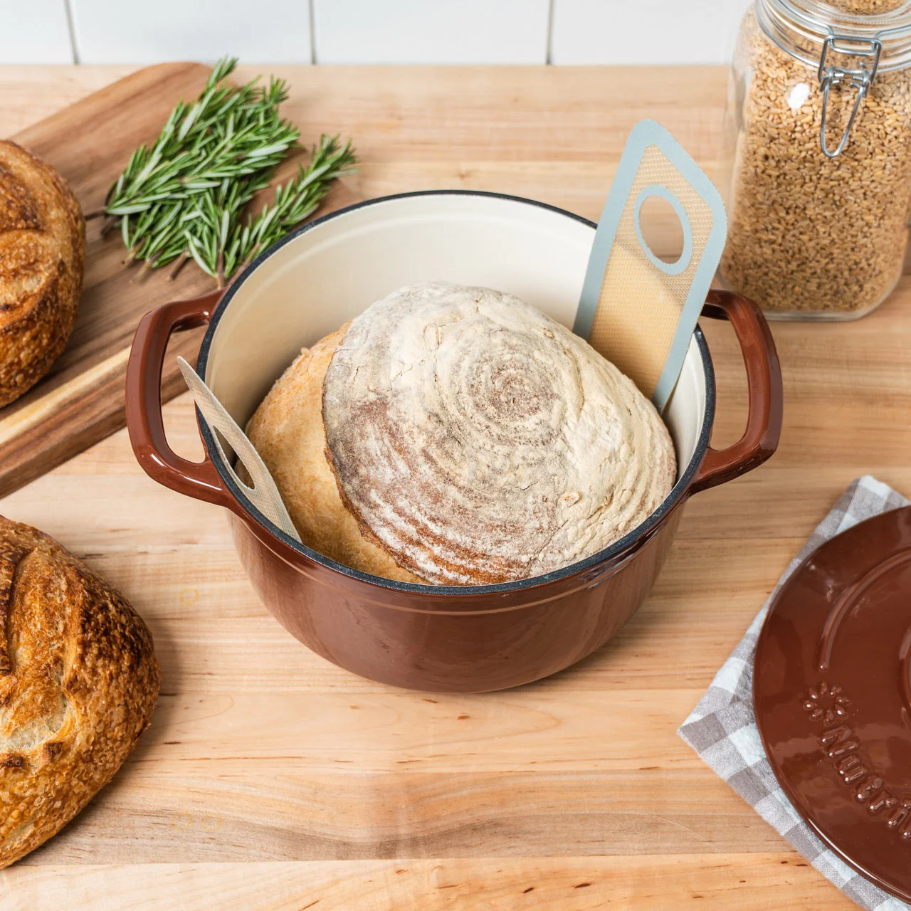 Enameled Cast Iron Dutch Oven - Image 2