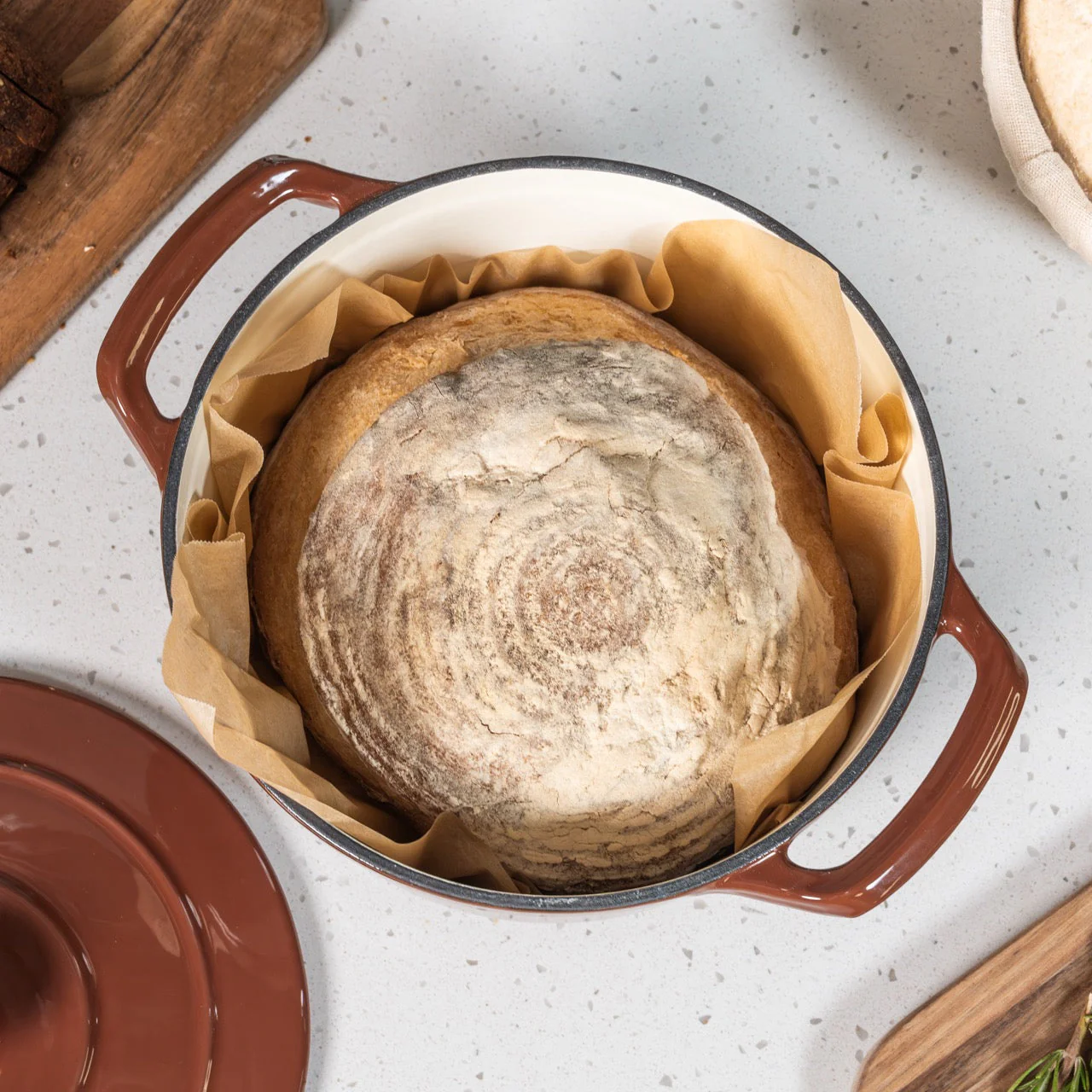 Enameled Cast Iron Dutch Oven - Image 7