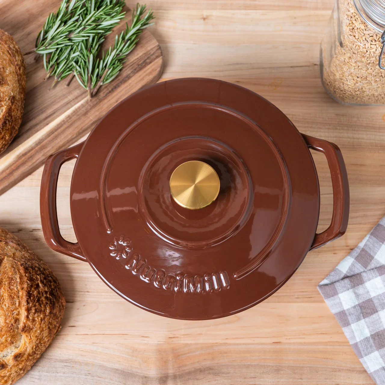 Enameled Cast Iron Dutch Oven - Image 8