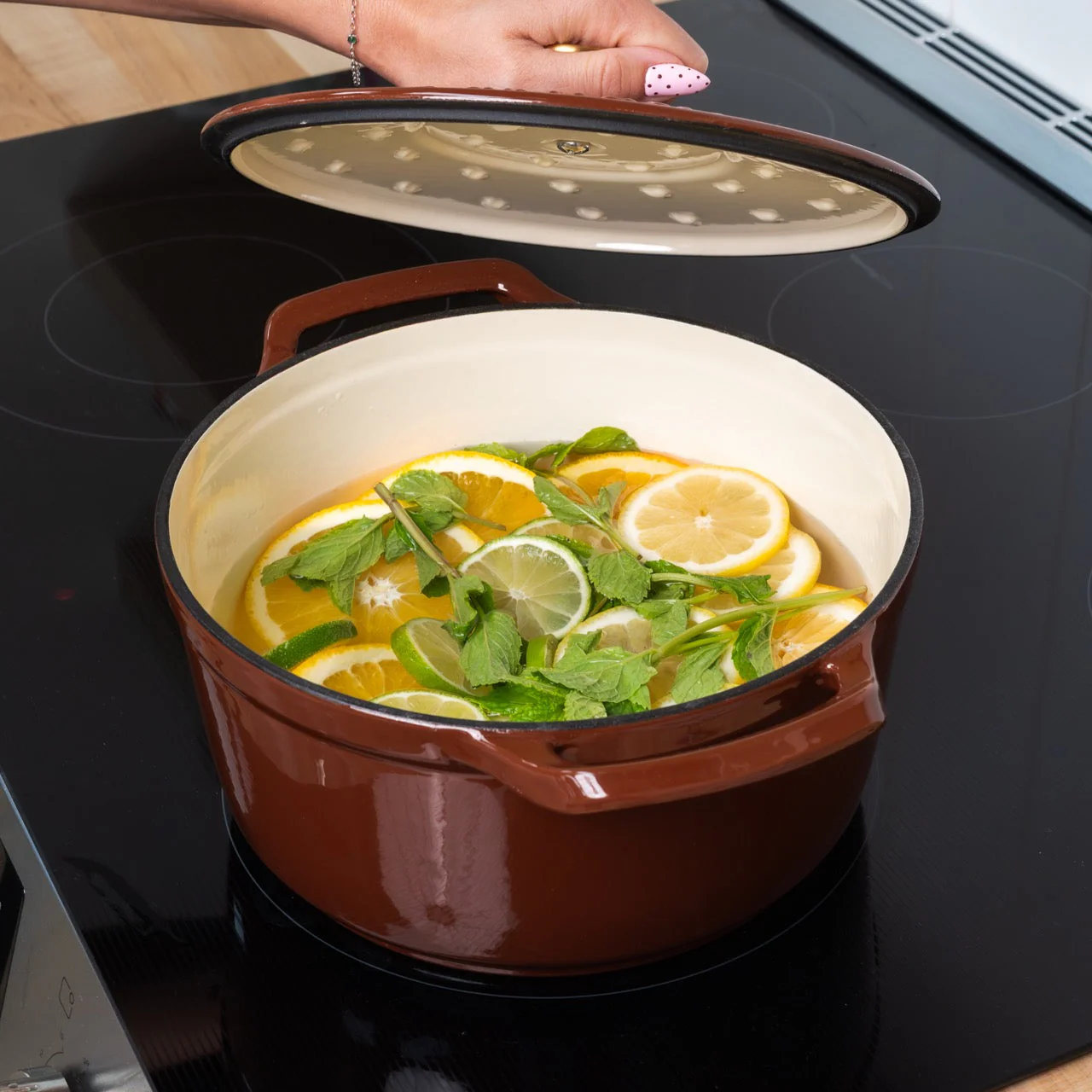 Enameled Cast Iron Dutch Oven - Image 9