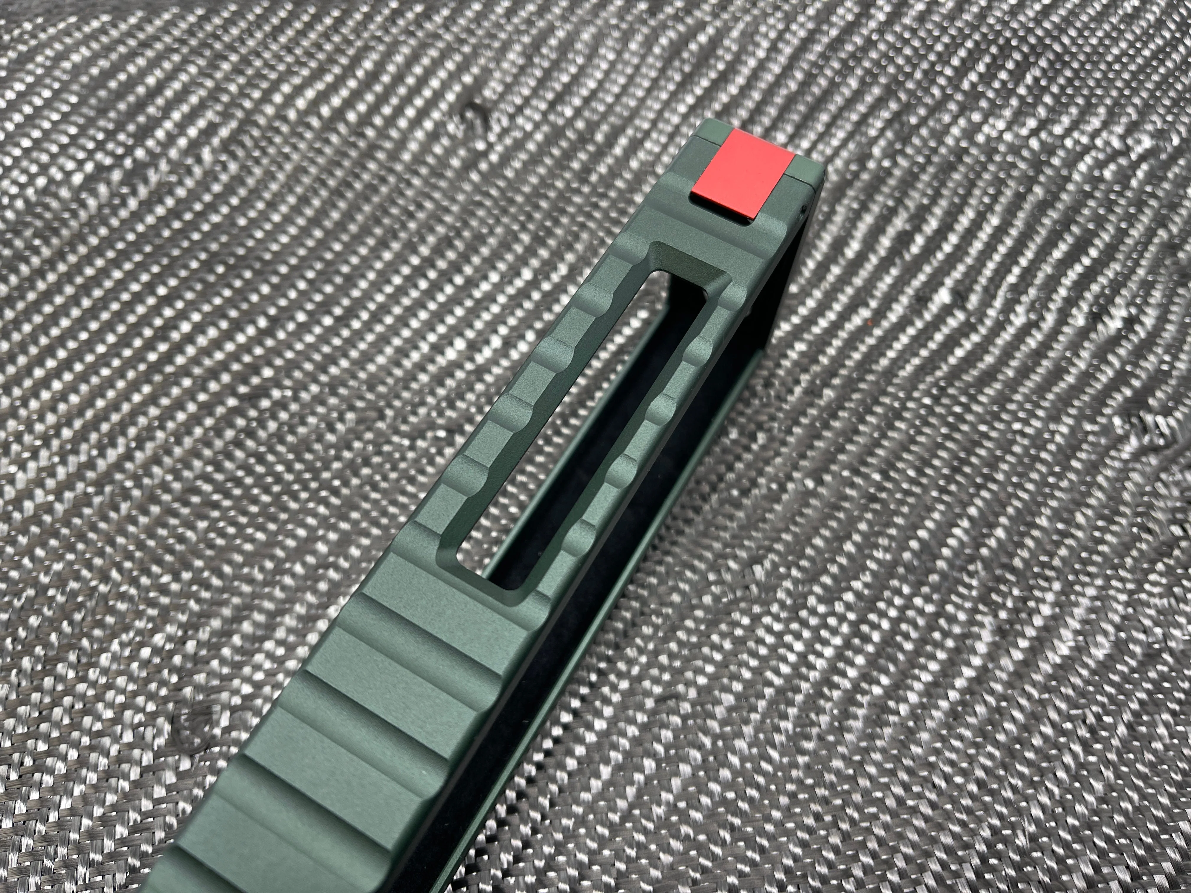 Exoskeleton GP & PL Series Poly Hinged Locking Frame - OD Green - Image 7